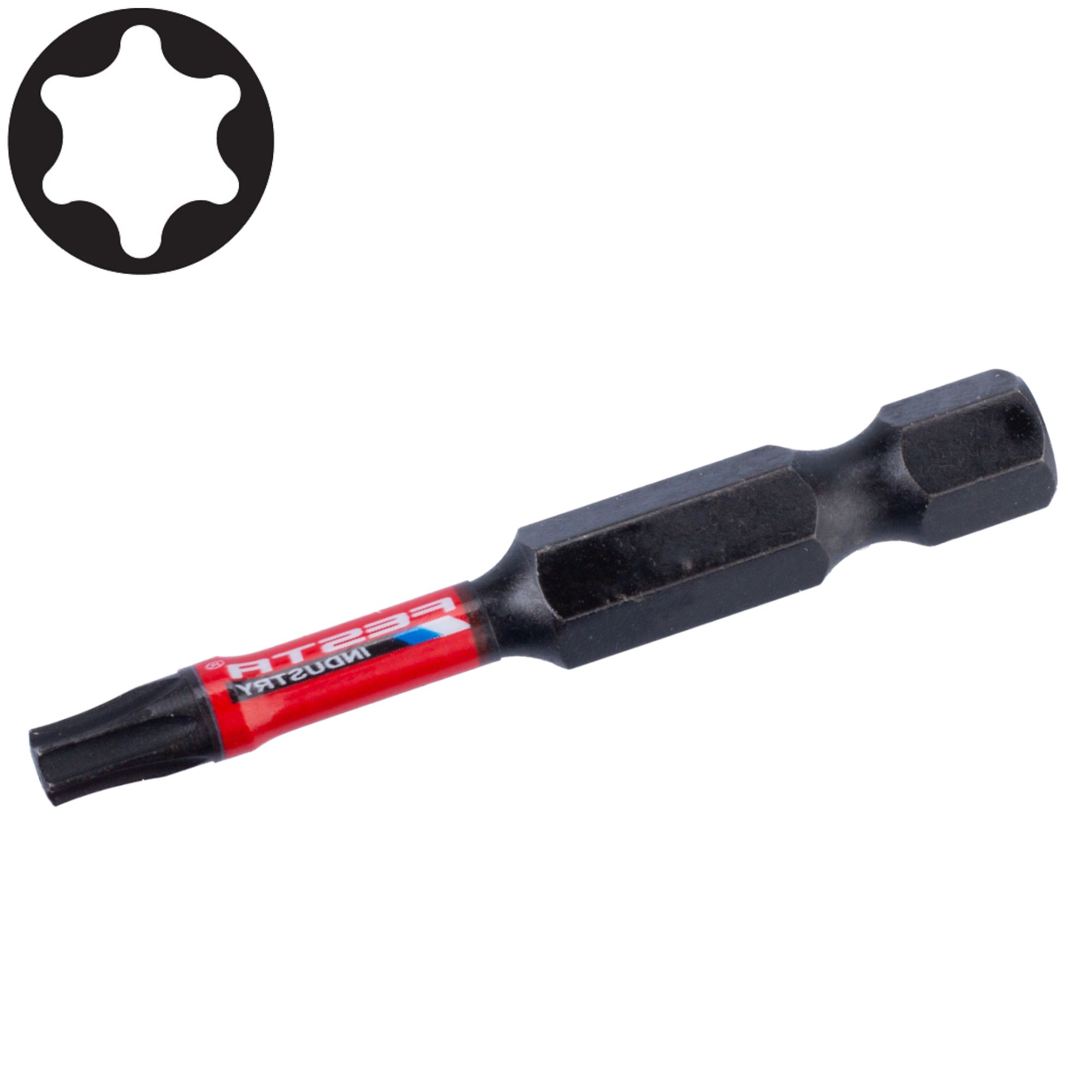 Bit torzní TORX, T 20, 50mm, S2, sada 2ks, FESTA INDUSTRY