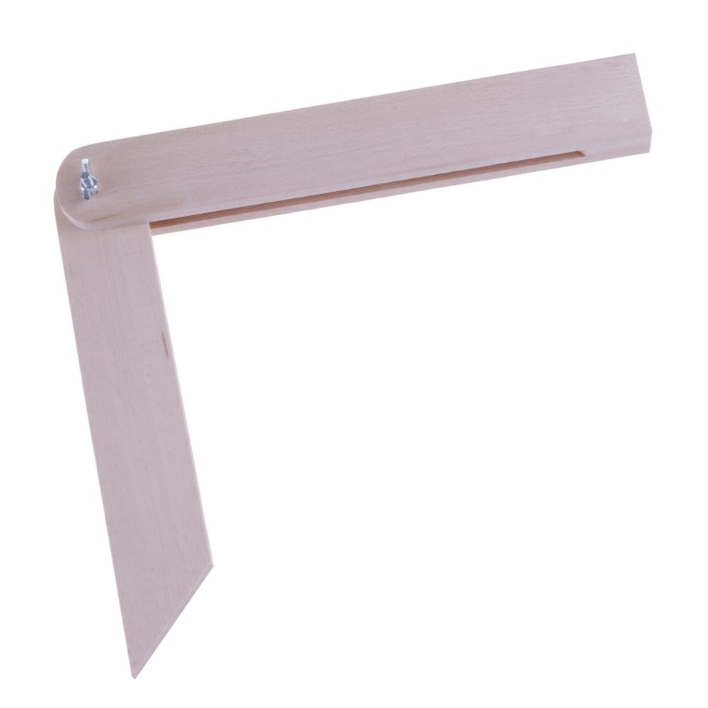 Úhelník stavitelný dřevěný, délka 270mm