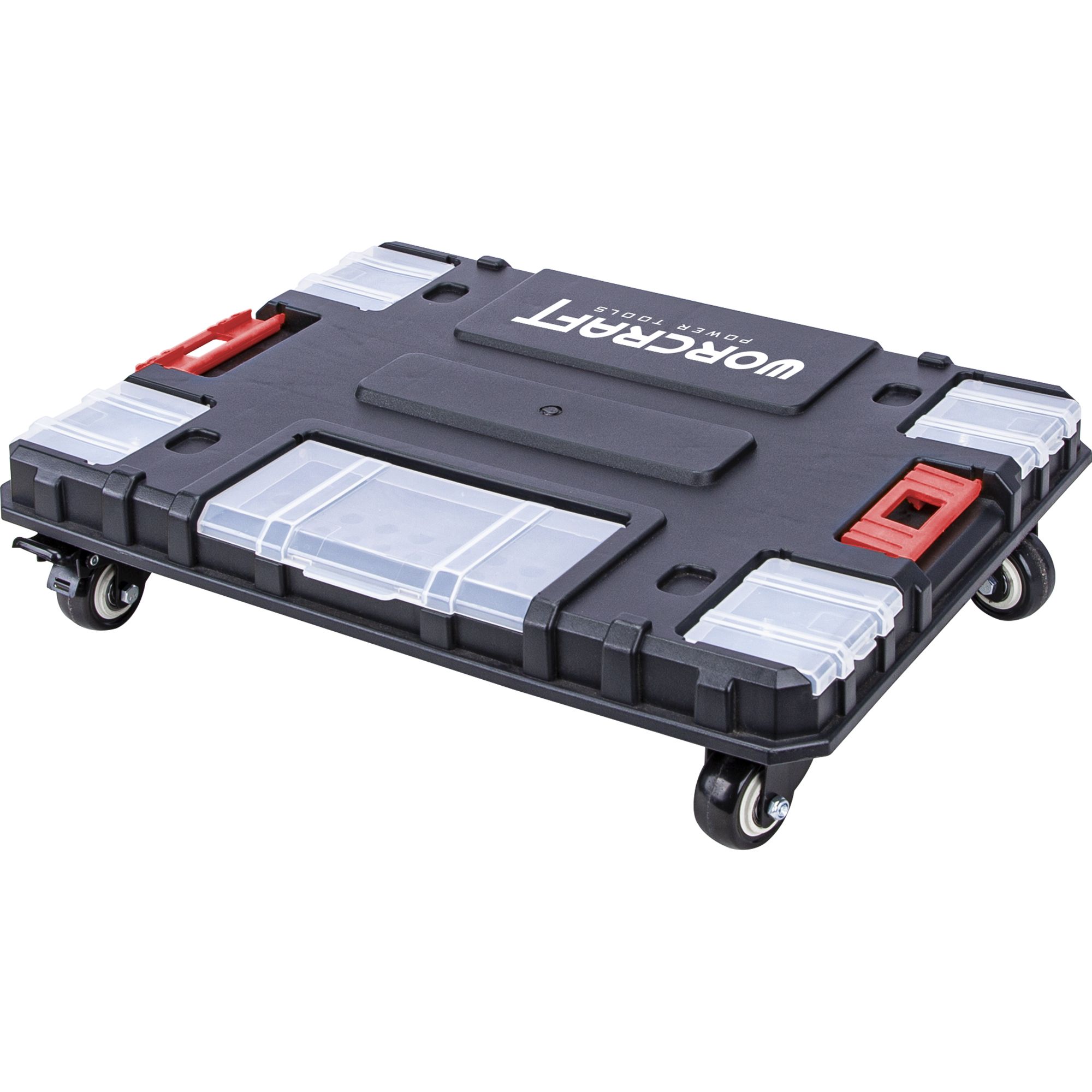Box na nářadí, platforma na kolečkách, 46,7x35,5x4cm, WORCRAFT XCUBE200