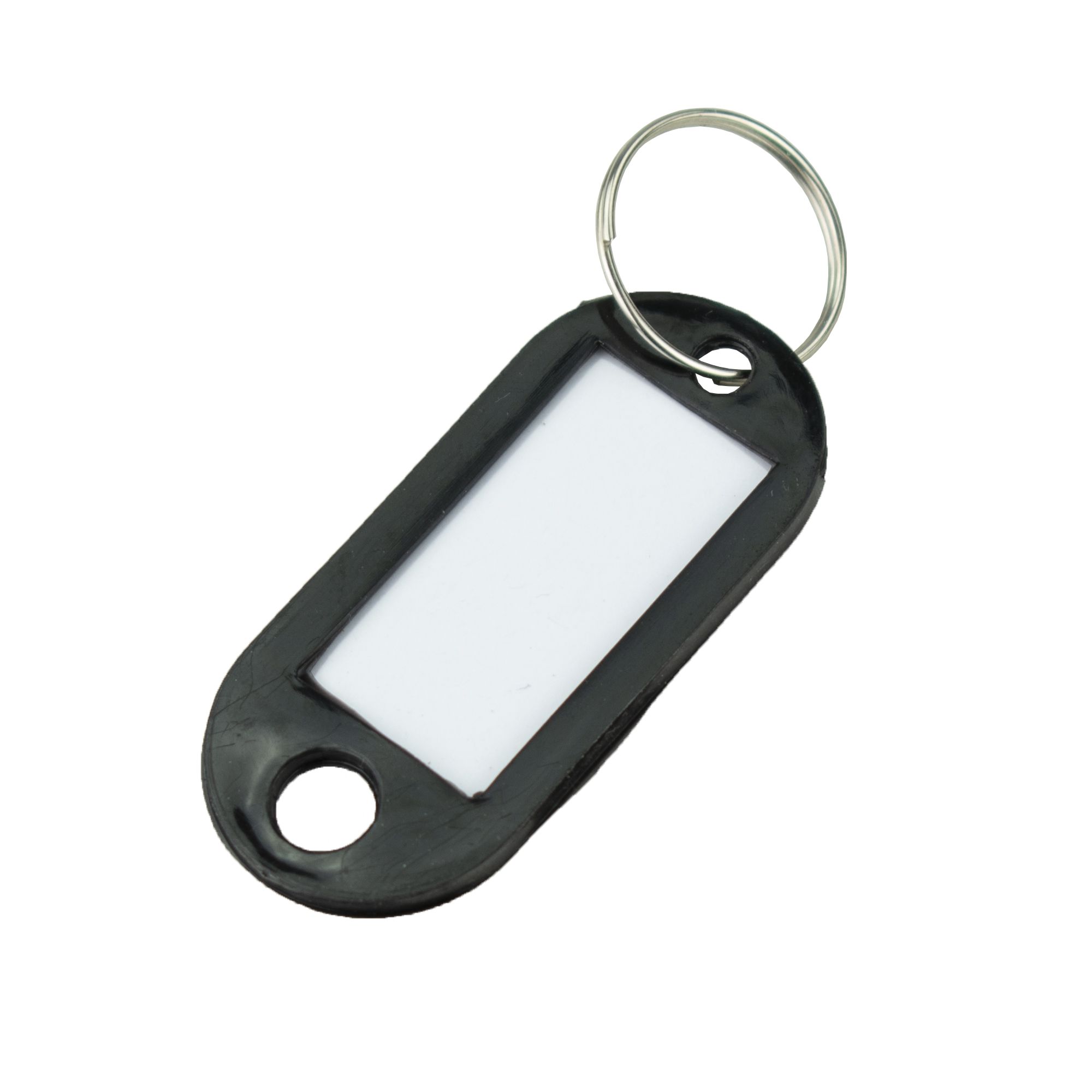 Visačka na klíče, 50 x 22mm, černá