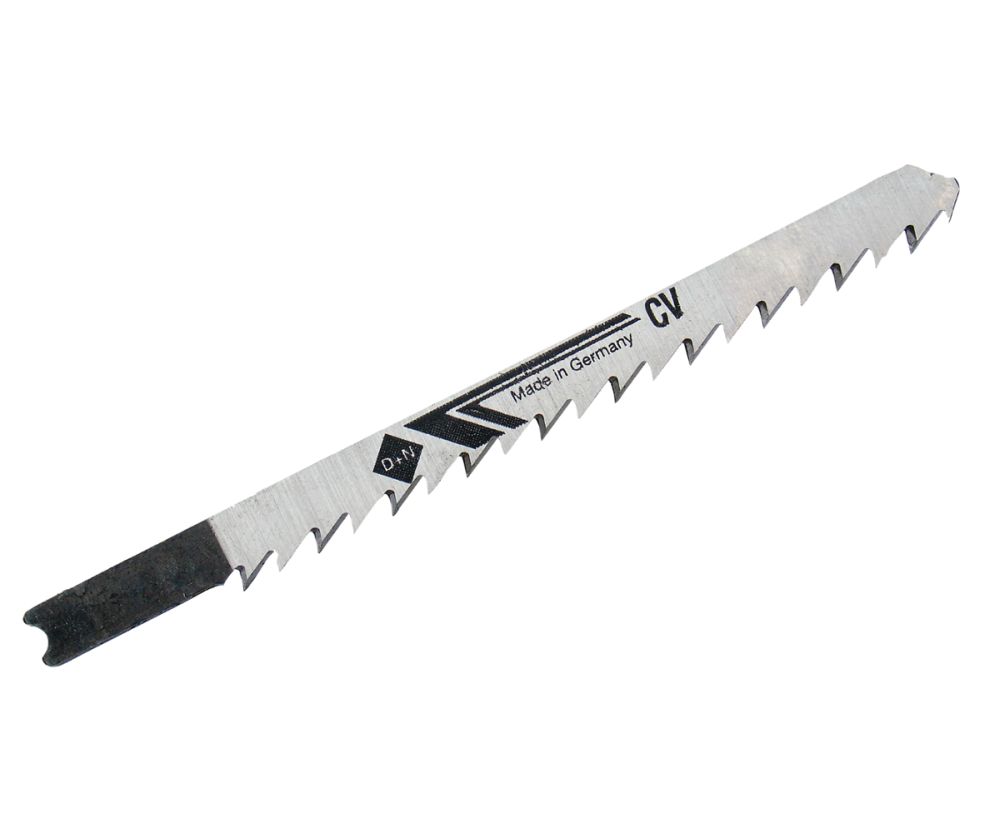 List do přímočaré pily, na dřevo, U-stopka, HCS, 75 x 1,45mm, 6TPI, 5ks, D+N