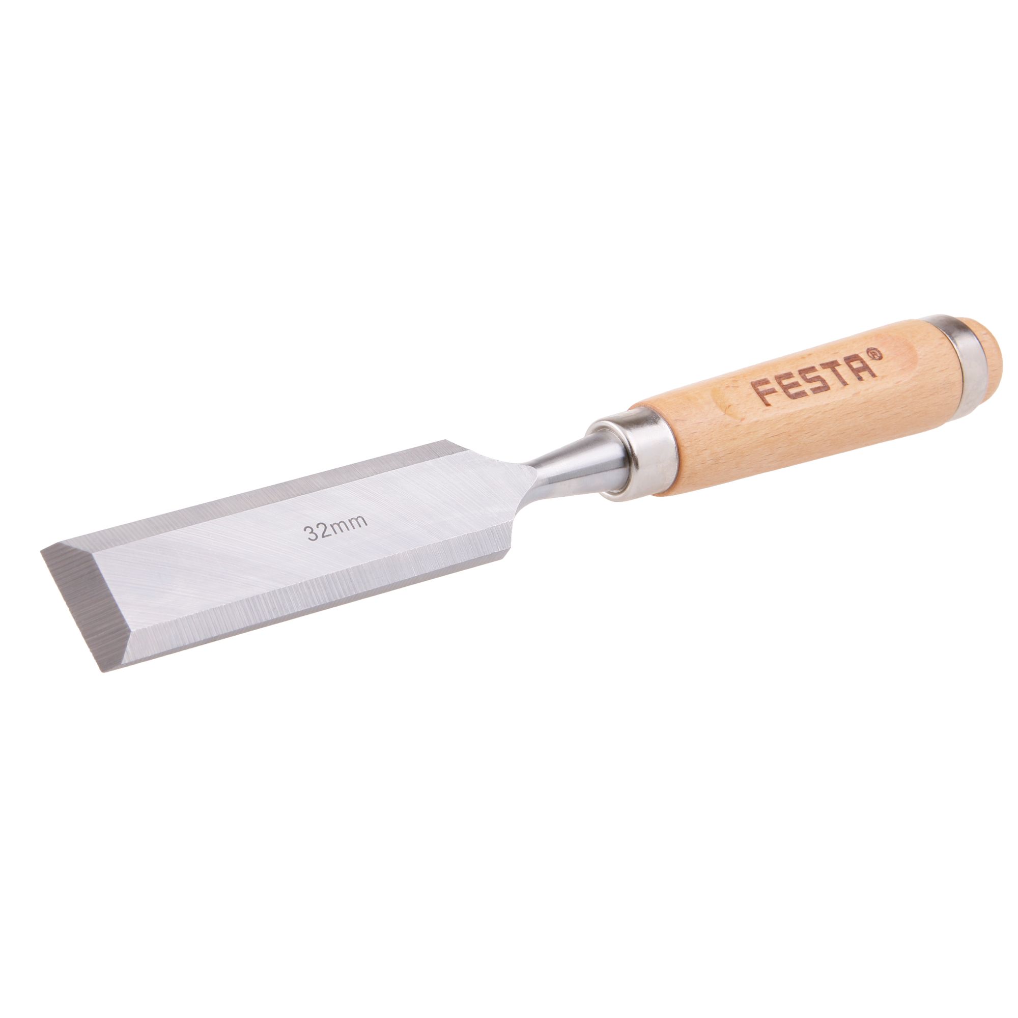 Dláto 32mm, CrV, dřevěná rukojeť, FESTA