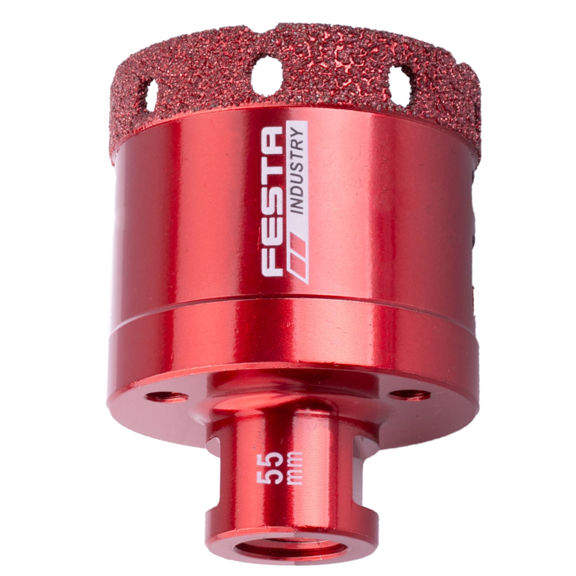 Korunka vykružovací diamantová, 55mm, M14, PROFI, FESTA INDUSTRY