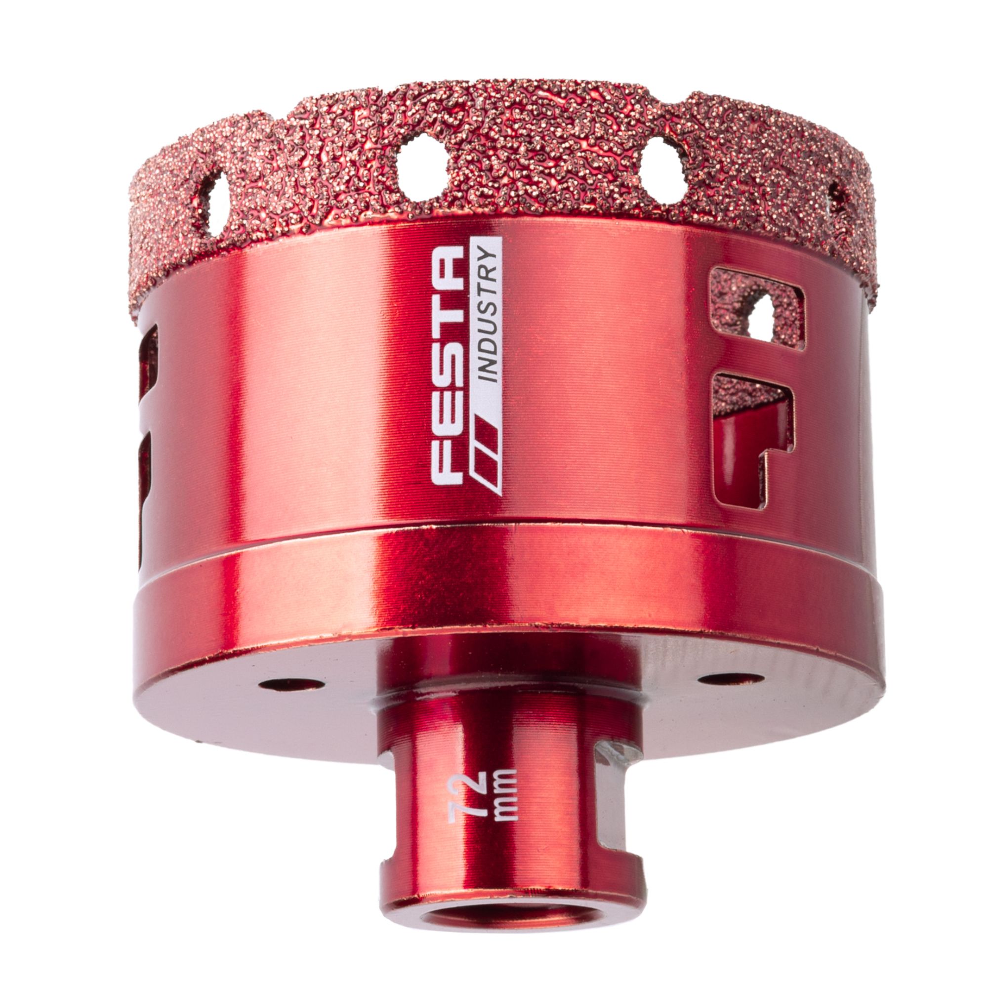 Korunka vykružovací diamantová, 72mm, M14, PROFI, FESTA INDUSTRY