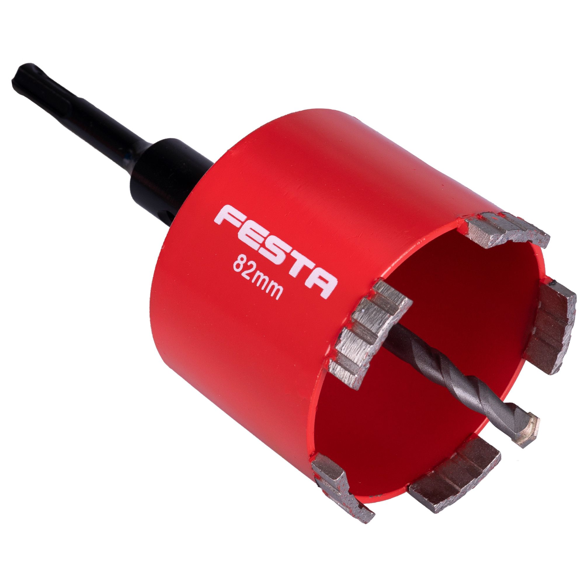 Diamantová vrtací korunka SDS+, 82mm, segmentová, FESTA