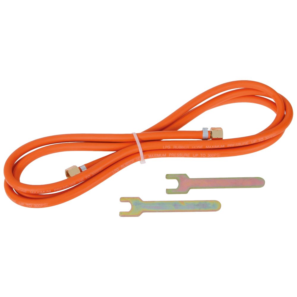 Hadice LPG 3m, pr. 6,3mm, 2× šroubení G 3/8”, FESTA