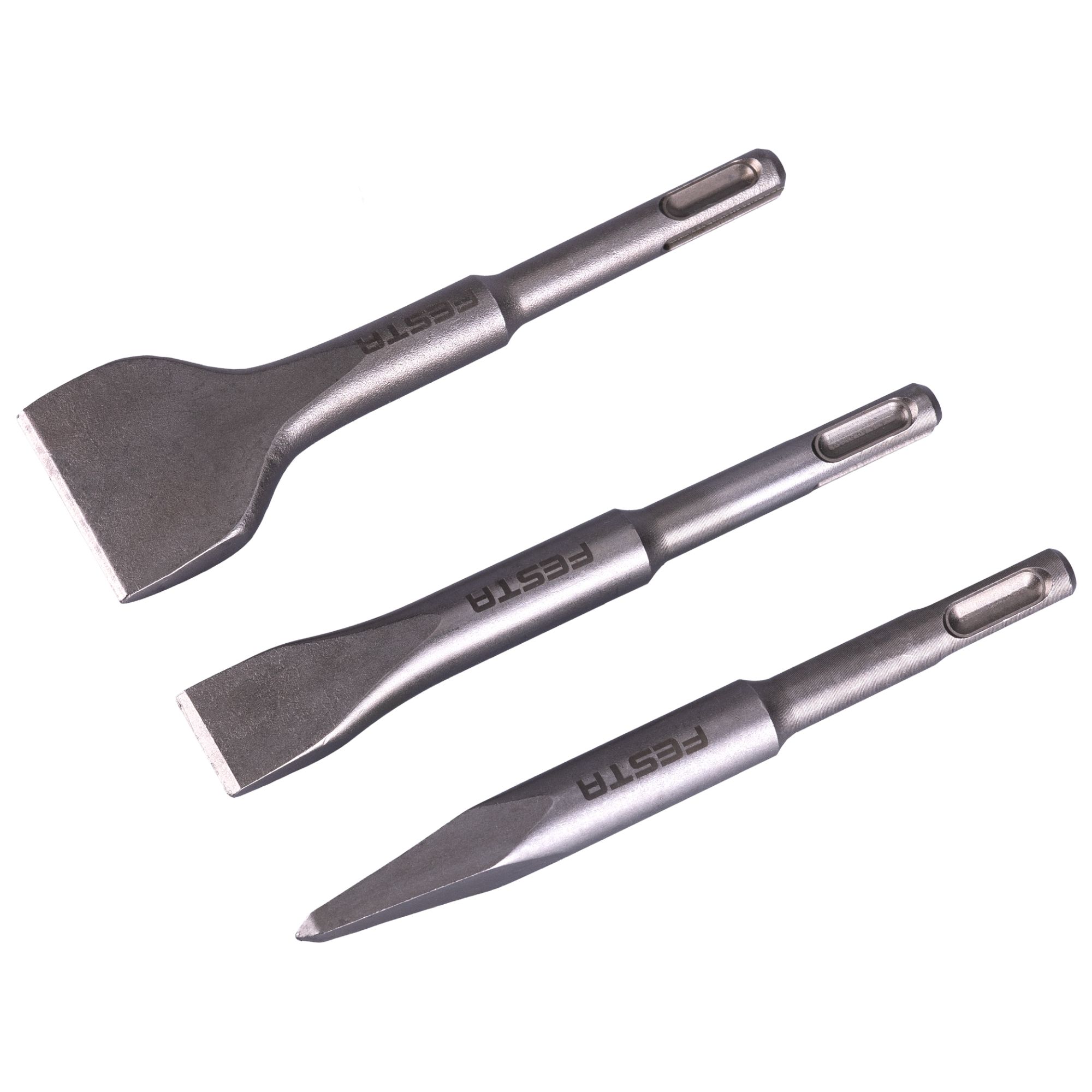 Sekáče SDS+, 140mm, sada 3ks, FESTA