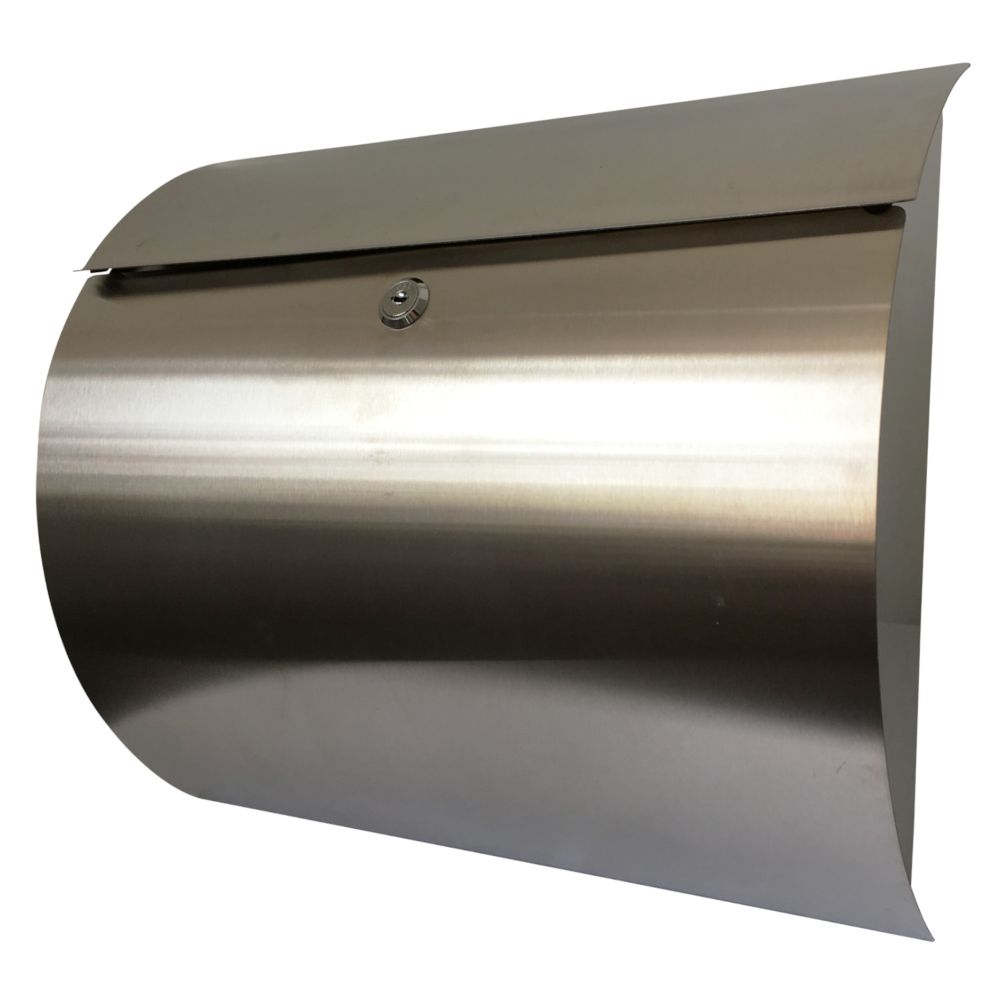 Poštovní schránka nerezová, 375x105x330mm, HARPER