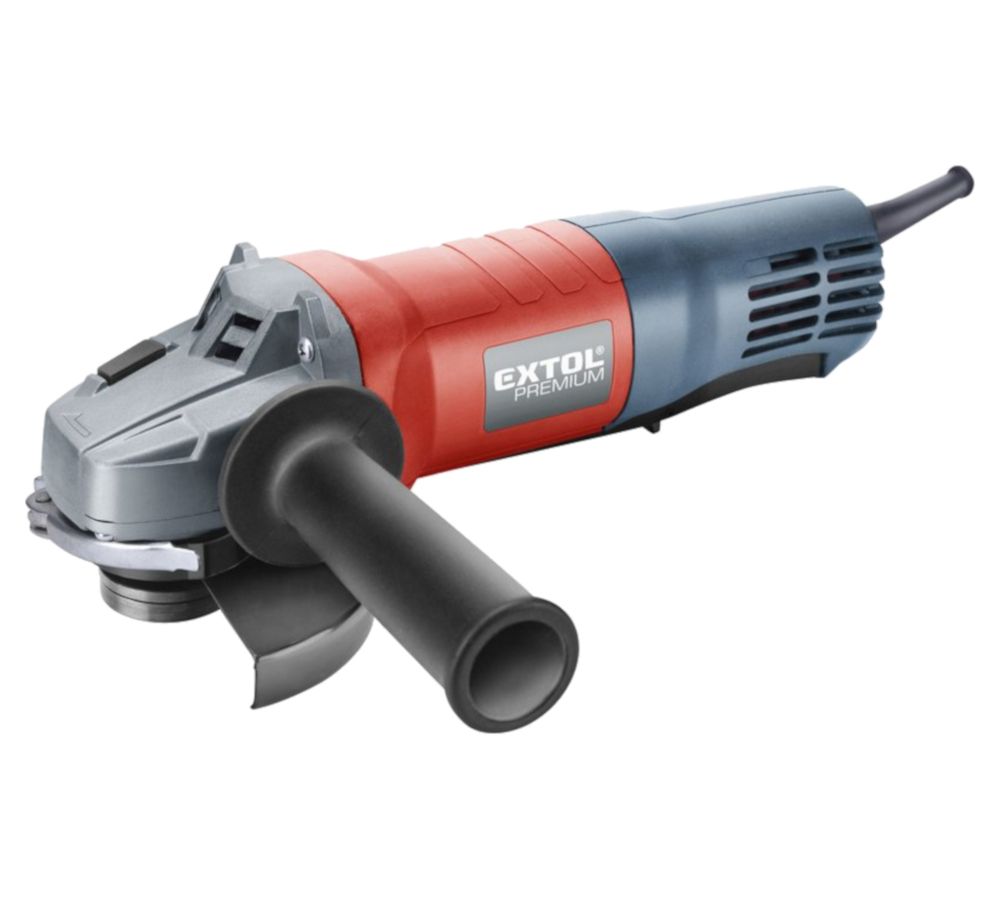 Bruska úhlová, 125mm, 900W, pádlový vypínač, EXTOL PREMIUM