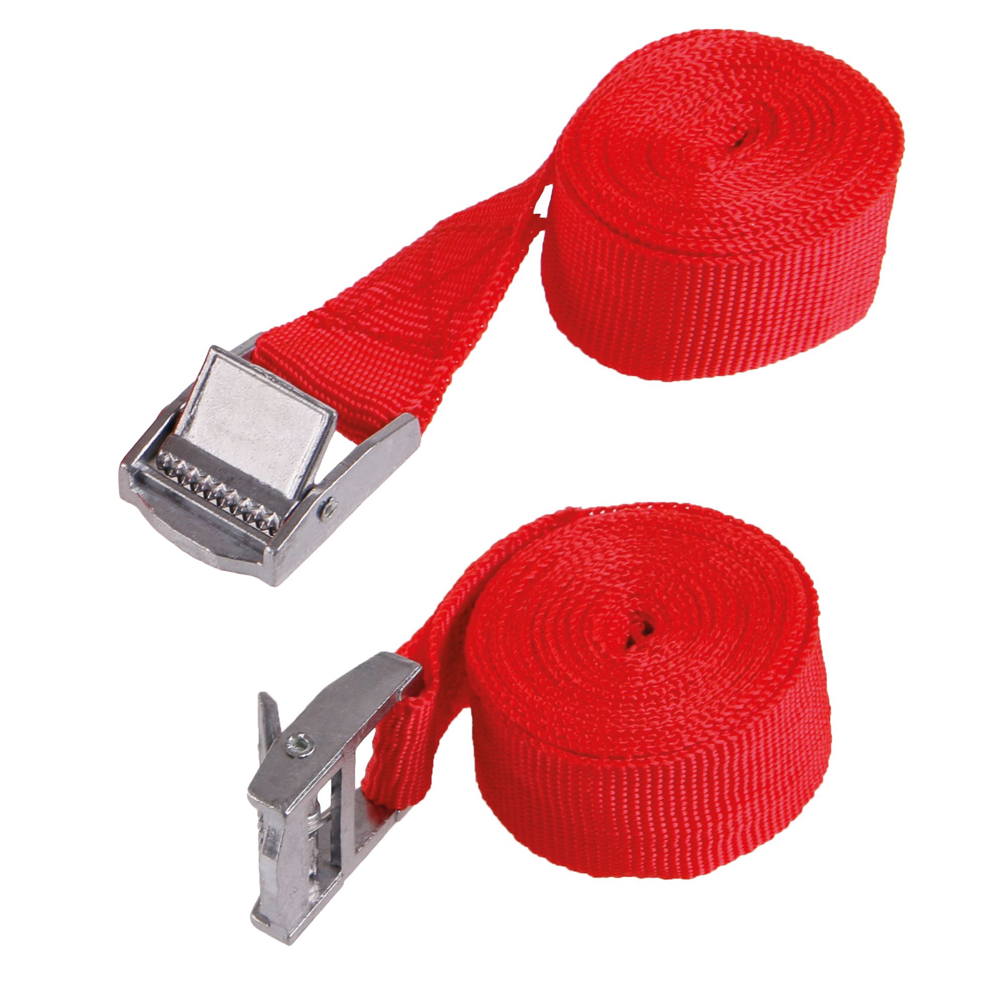 Pás upínací s přezkou, 25mm × 2,5m, sada 2ks