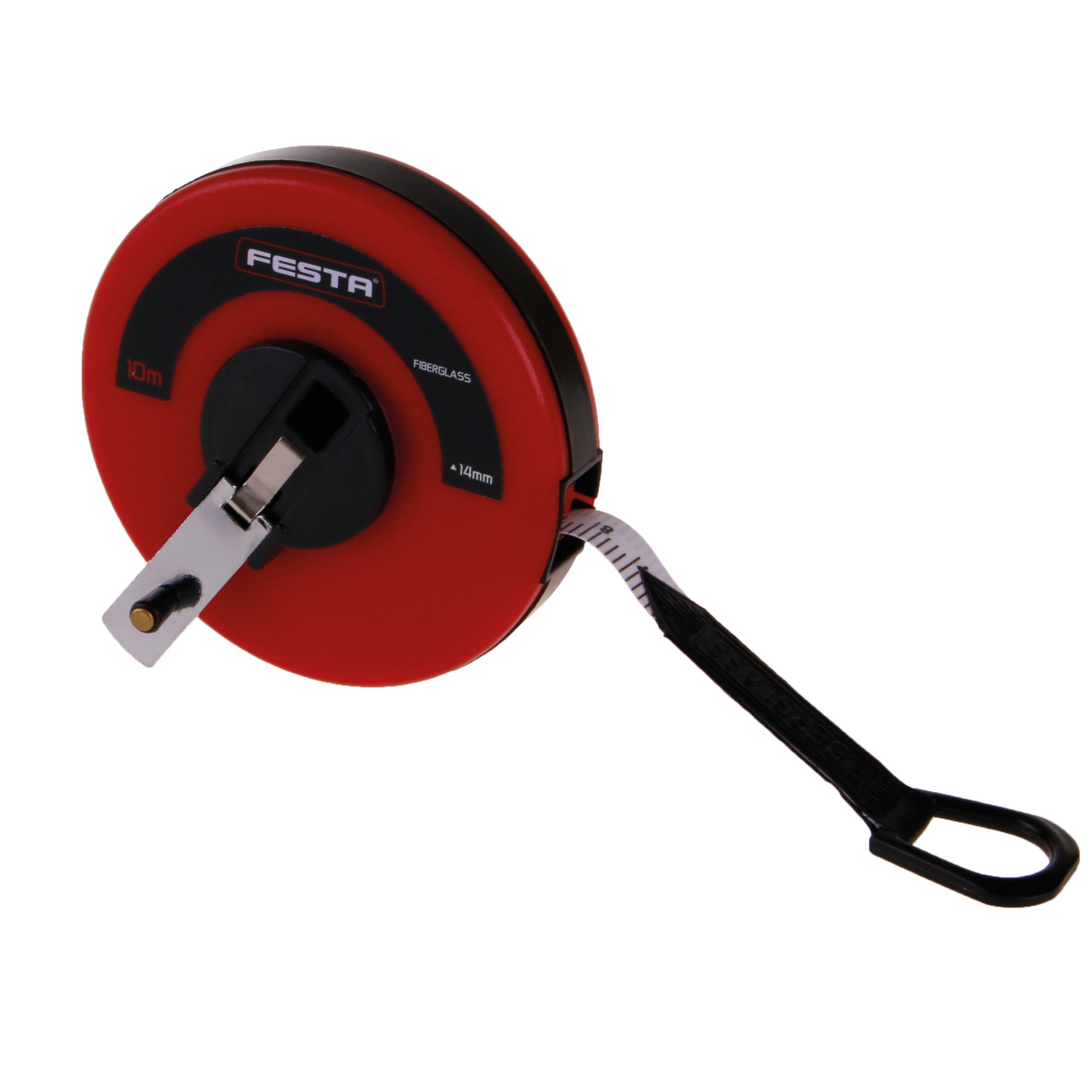 Pásmo měřicí sklolaminátové, 10m×13mm, FESTA