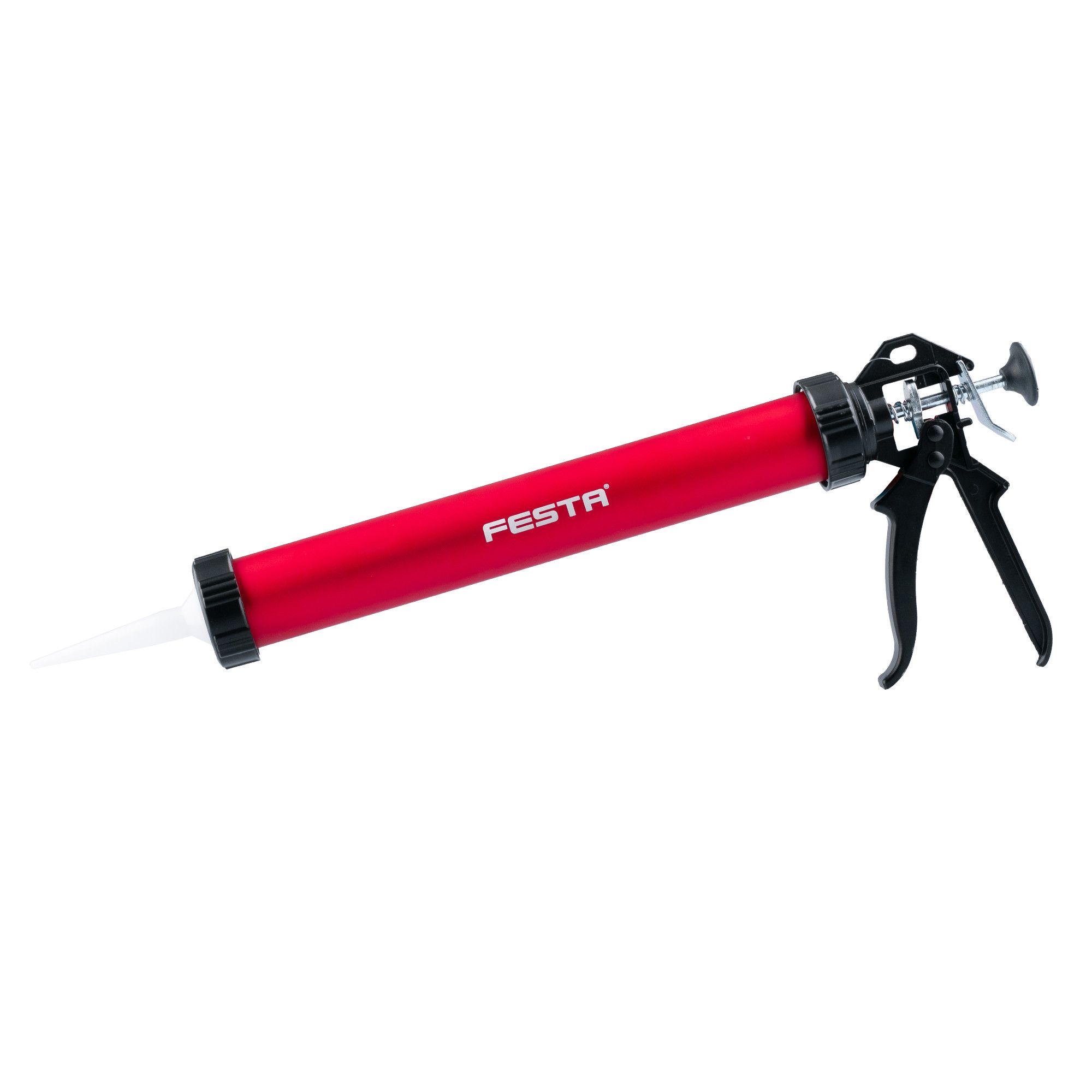 Vytlačovací pistole na tmely, ALU, 600ml, FESTA