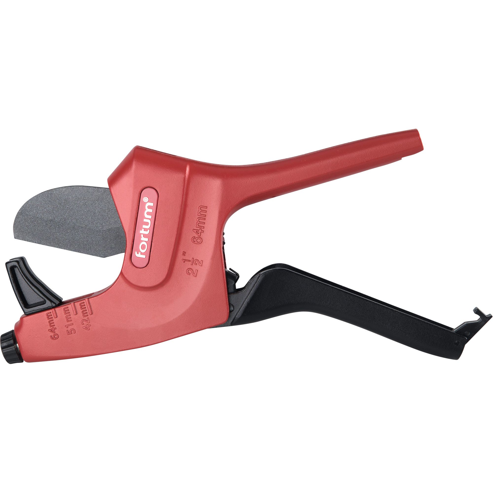 Nůžky na plastové trubky, 0–64mm, trojúhel. břit SK5, FORTUM