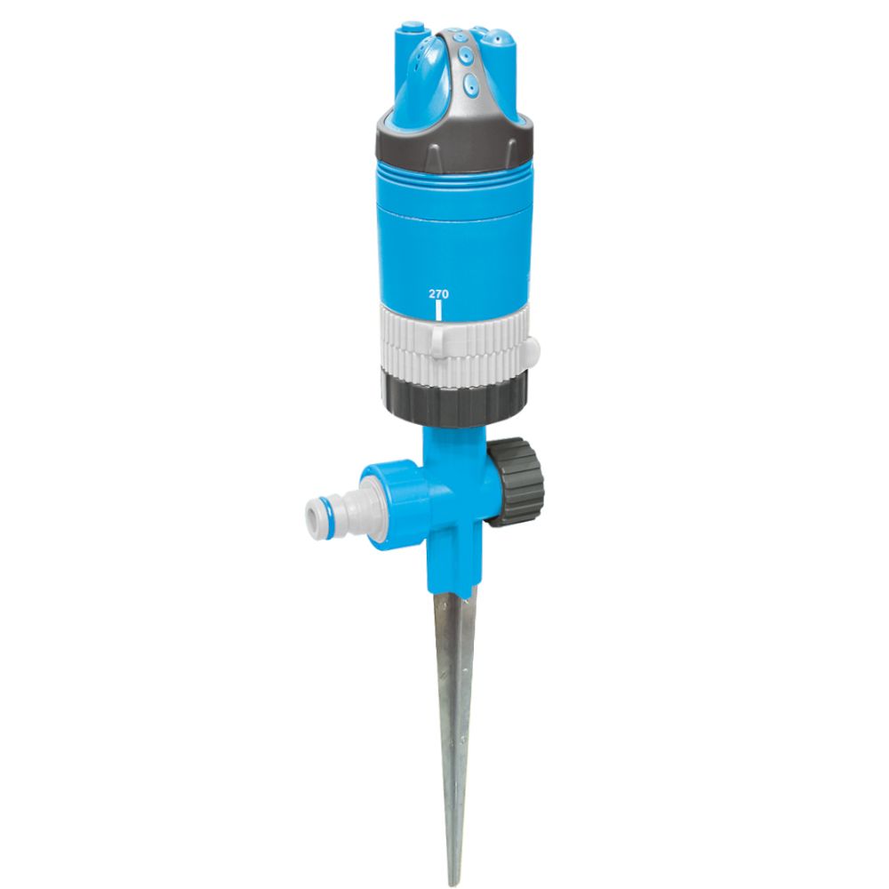 Zavlažovač stacionární otočný, 5 funkcí, plast, AQUACRAFT