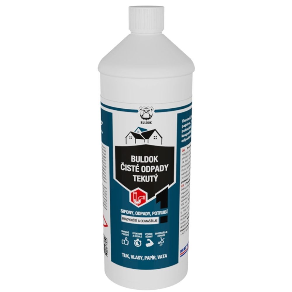 Čisté odpady tekutý, 1,2kg, BULDOK