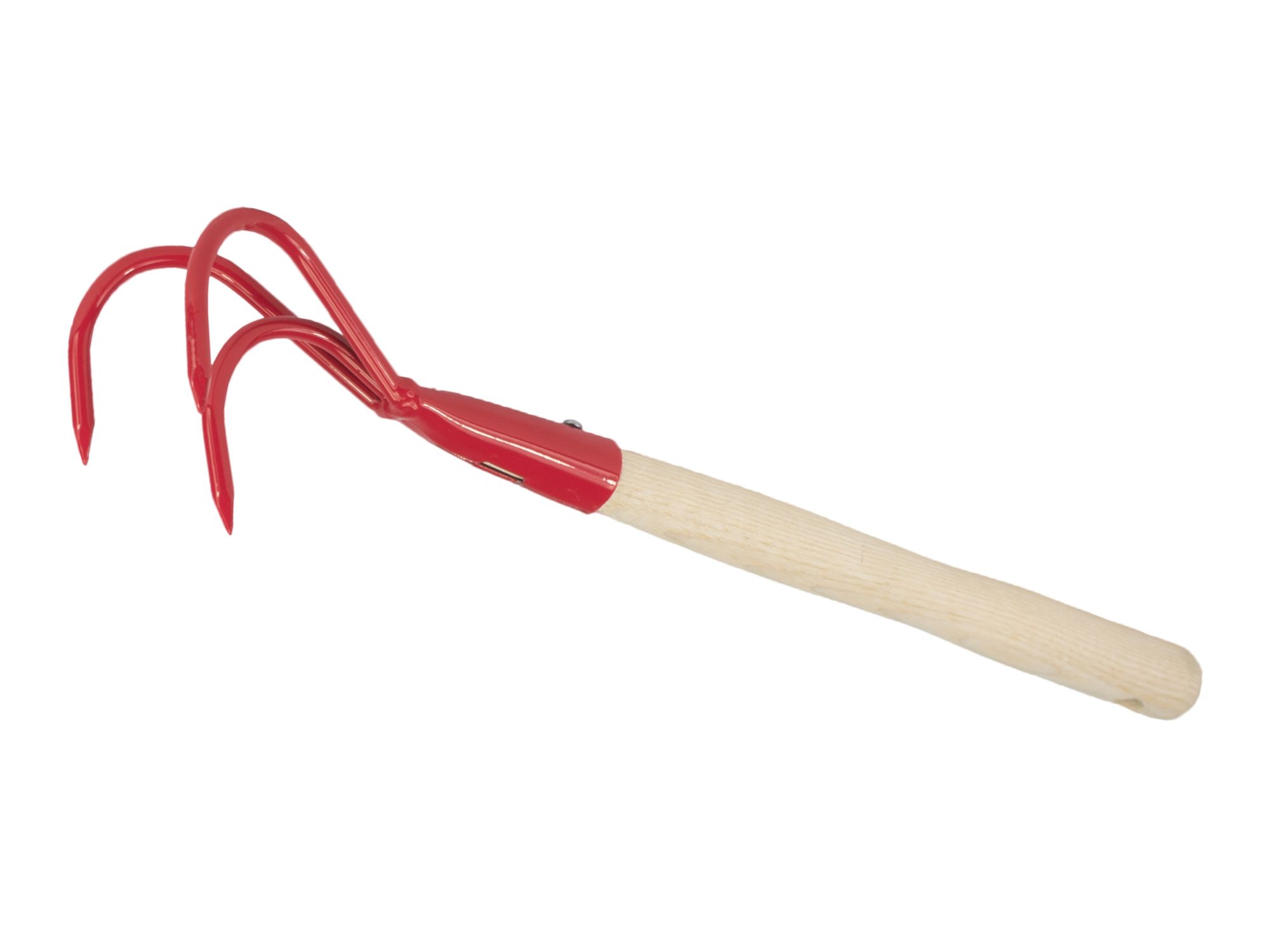 Drápek - kypřič zahradnický, 3 hroty, dřevěná násada 27cm