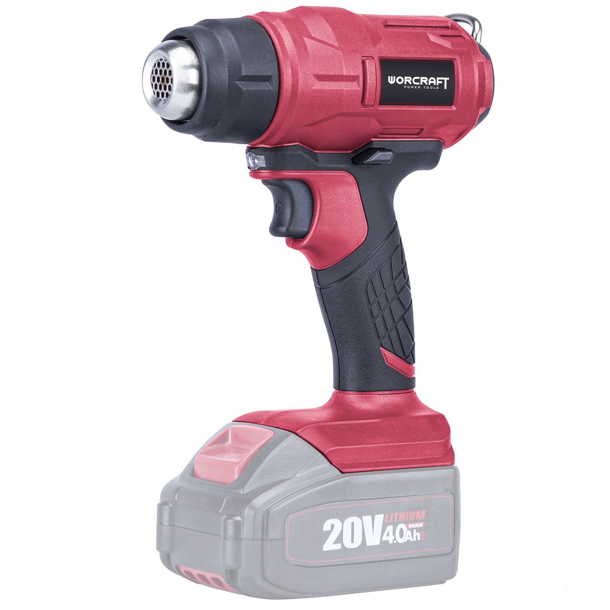 AKU horkovzdušná pistole, 300W, 20V, ShareSYS, WORCRAFT CHG-S20Li