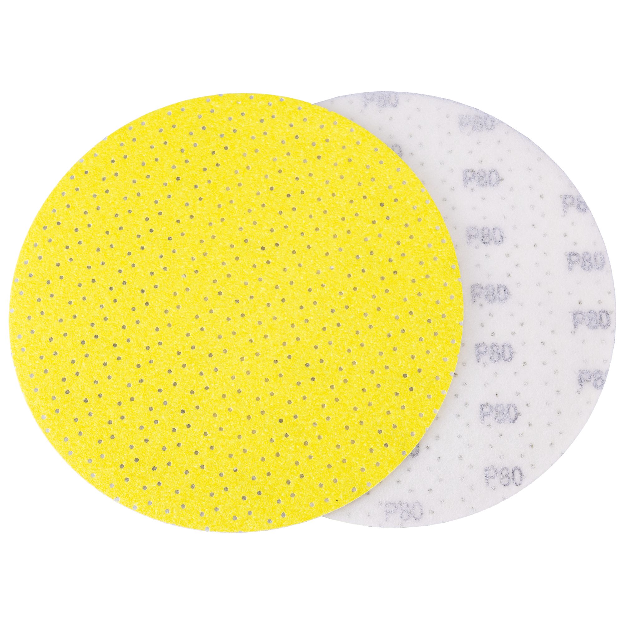 Brusný výsek na suchý zip, 225mm, P 80, s odsávacími otvory, bal. 5ks, FESTA