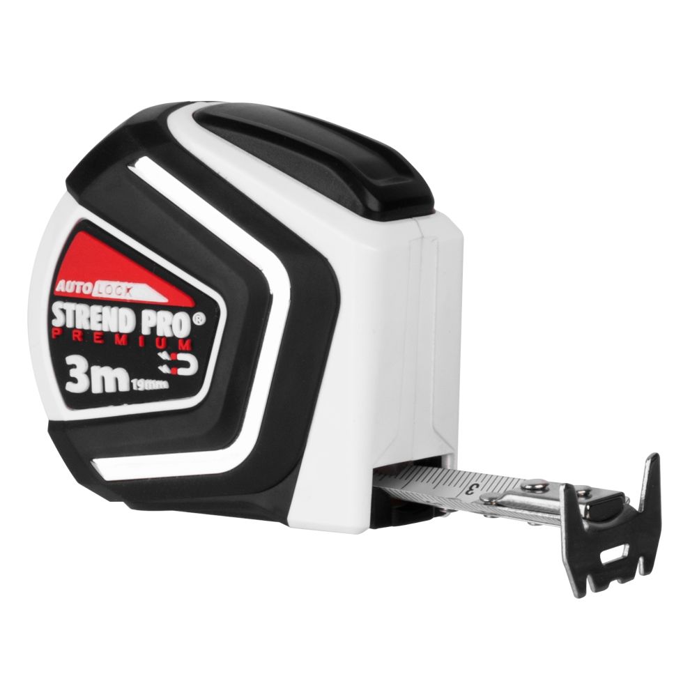 Metr svinovací, PROFI, 3m x 19mm, magnet, STREND PRO
