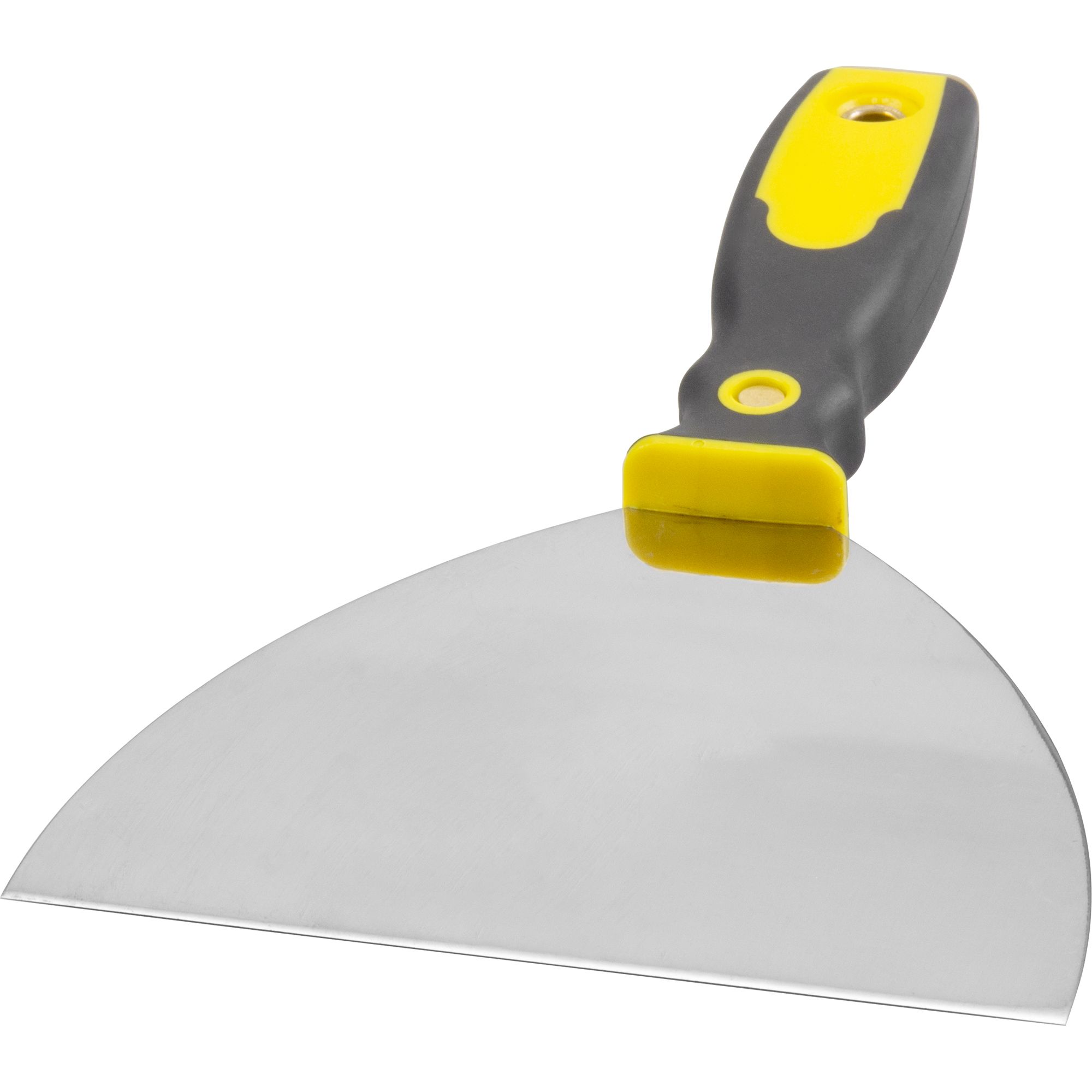 Špachtle nerezová, 150mm, pogumovaná rukojeť, STREND PRO