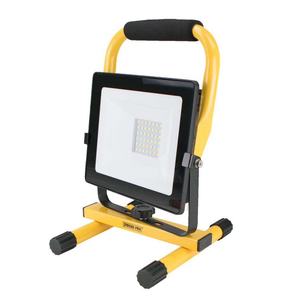 LED reflektor přenosný, SMD, 30W, 2400lm, 230V, STREND PRO