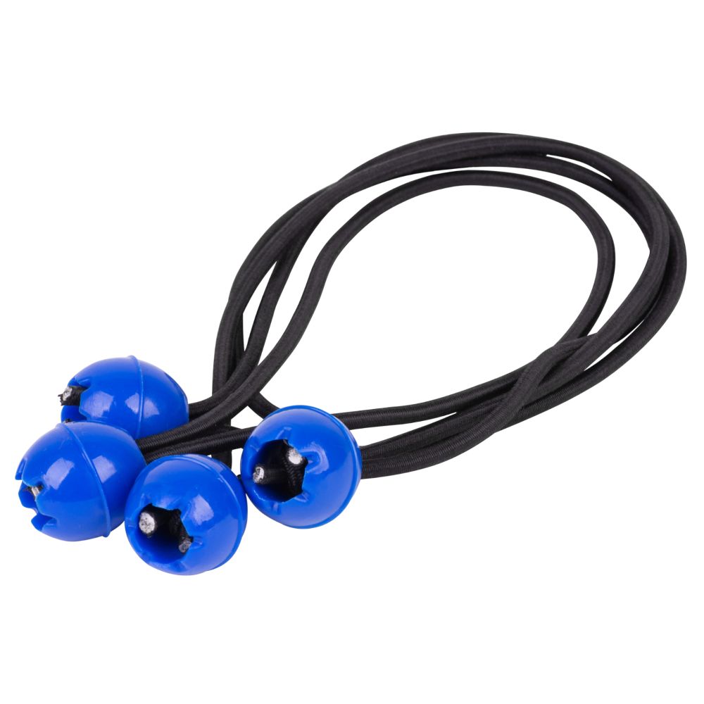 Guma upínací - oko s kuličkou, 20cmx4mm, sada 2ks, STREND PRO