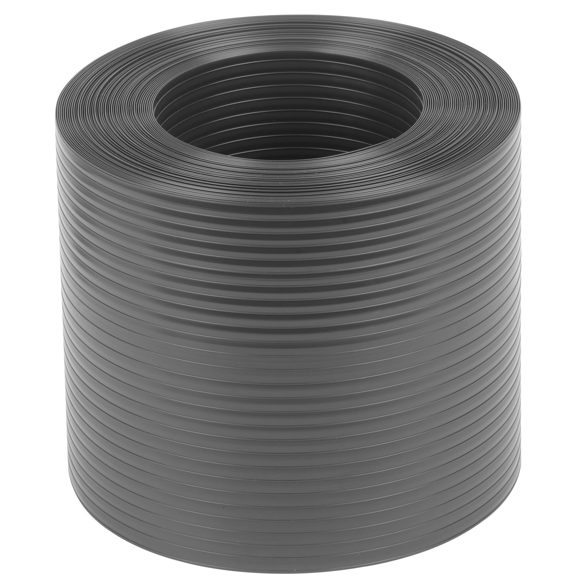 Stínící páska na plot 190mm × 15m (zkráceno) – PVC (1050 g/m2), antracit RAL 7016, STREND PRO EUROST