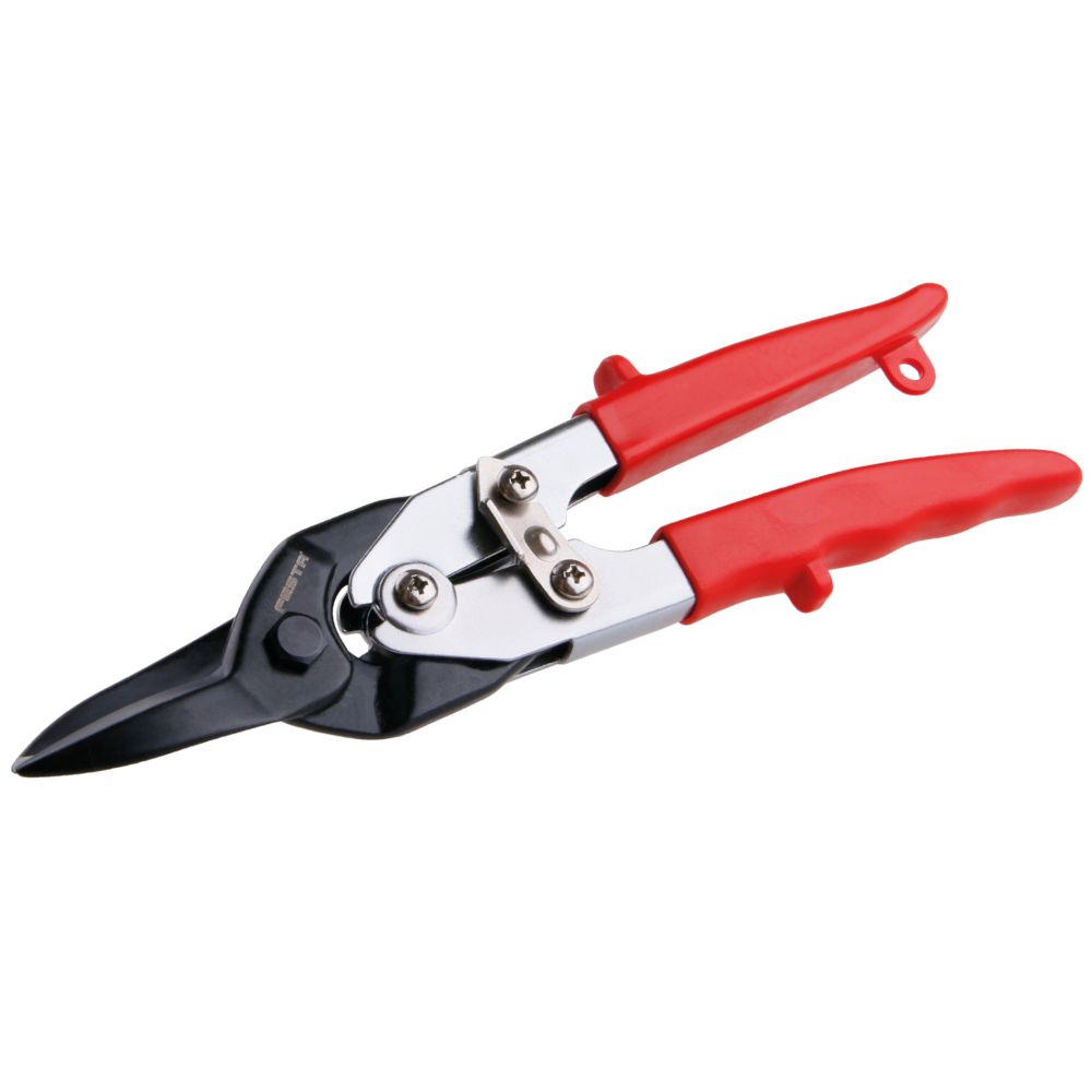 Nůžky na plech, převodové, 260mm, rovné, Cr-Mo, HRC 58-62, FESTA