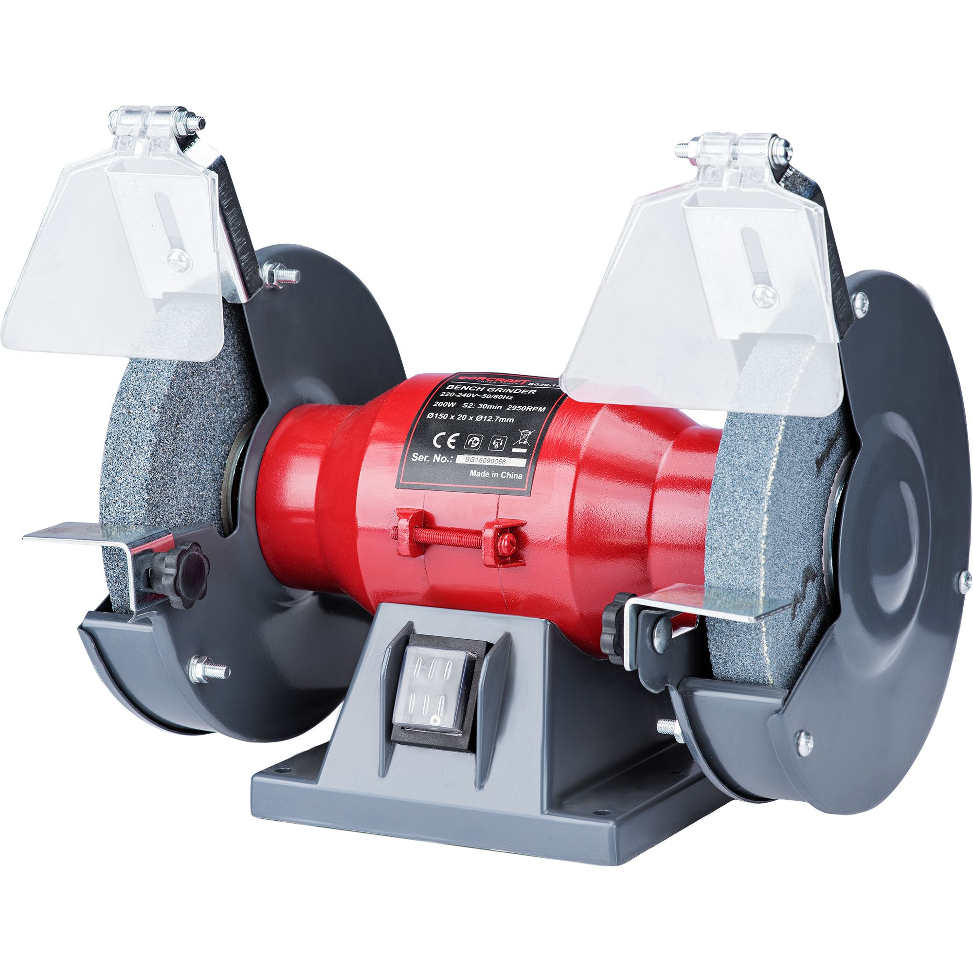 Bruska stolní, 150mm, 150W, WORCRAFT BG20-150