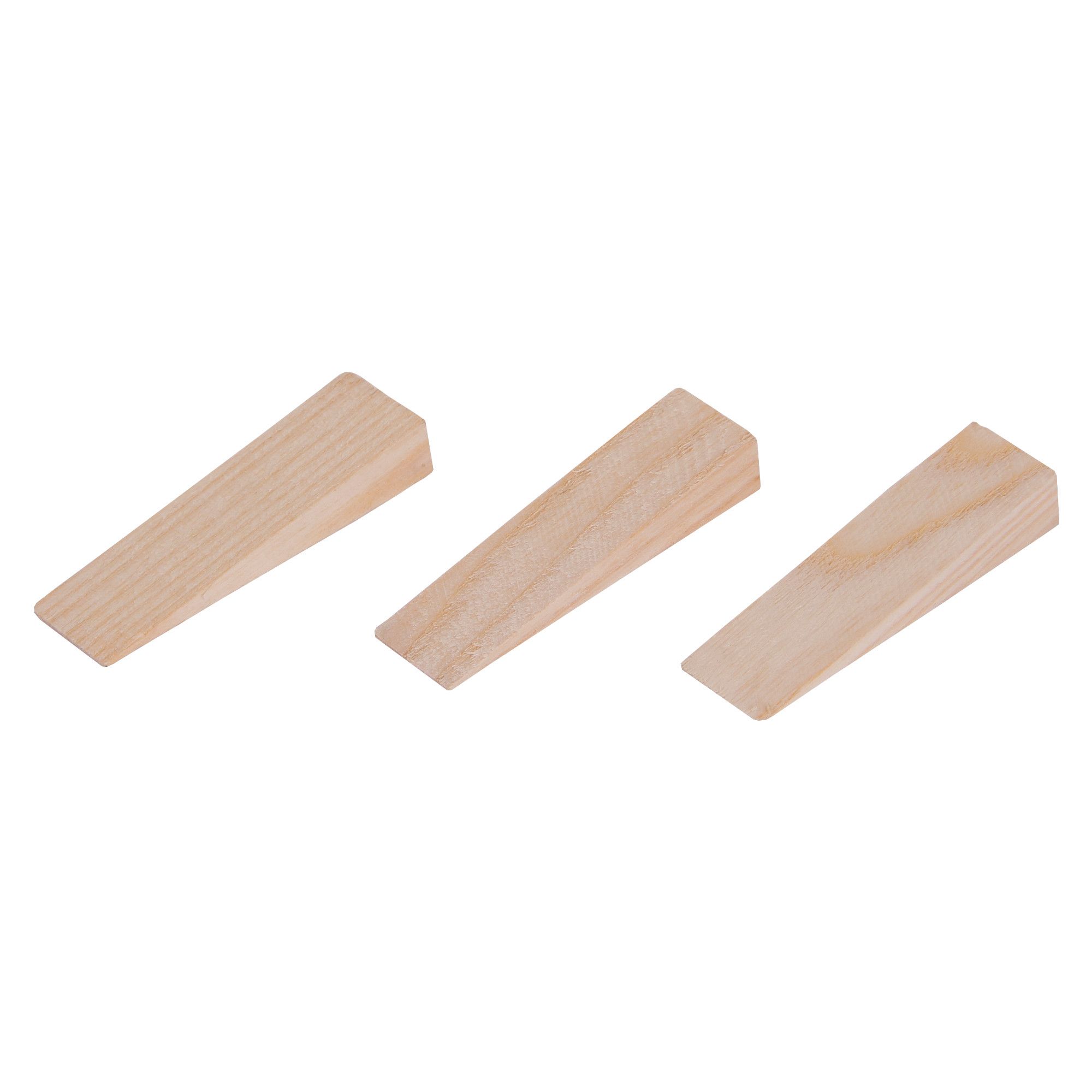 Klínky montážní dřevěné, 65x18x1-12mm, bal. 20ks