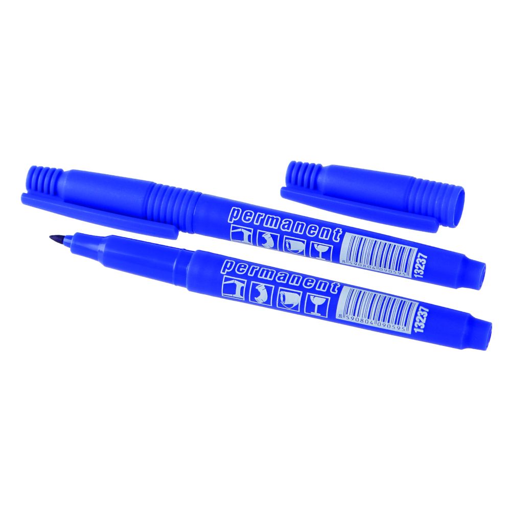 Značkovač permanentní, lihový, modrý, jemný hrot