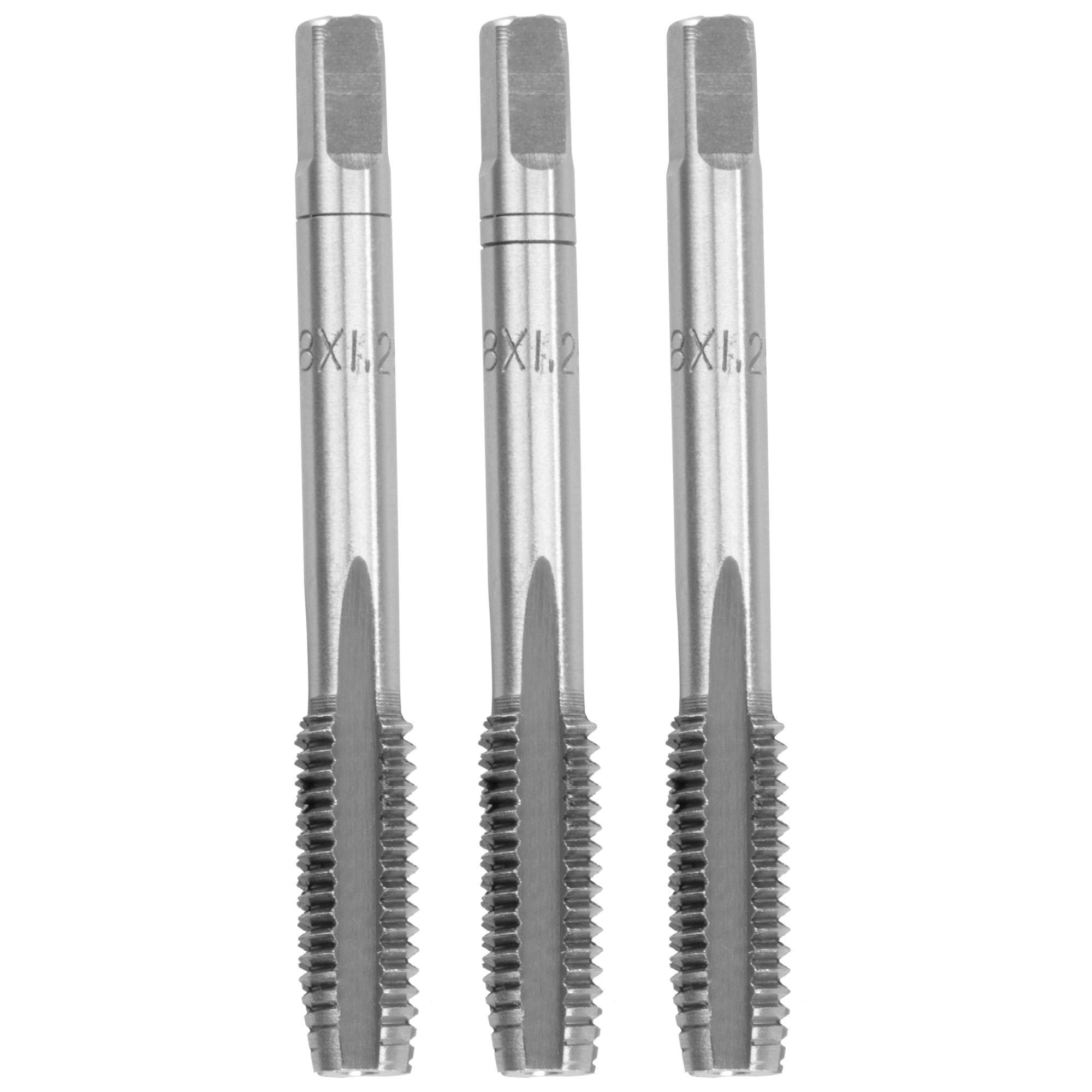 Závitník M 8 × 1,25mm, DIN 352 – sada 3ks, STREND PRO