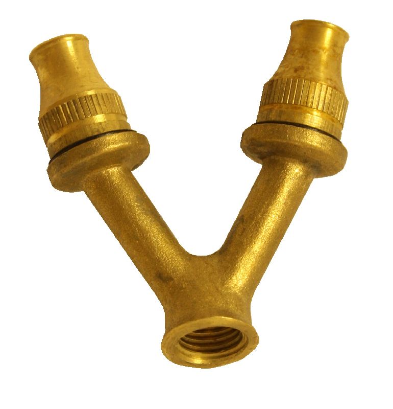 Tryska k postřikovači, dvojitá, mosaz, DAL DEGAN PROFI