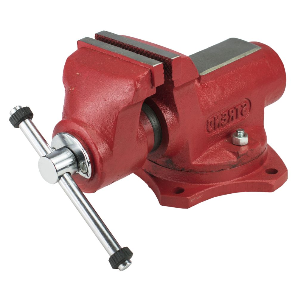 Svěrák dílenský, otočný, 100mm, STREND PRO