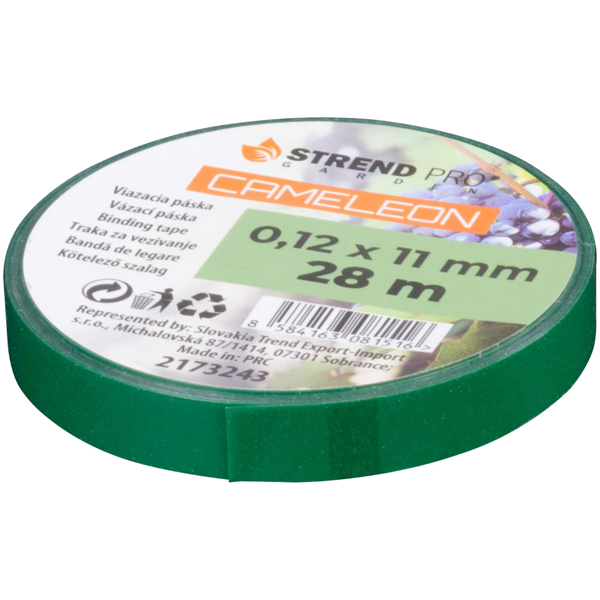 Páska do vázacích kleští na rostliny, 11mmx28m, 0,12mm, Cameleon, STREND PRO
