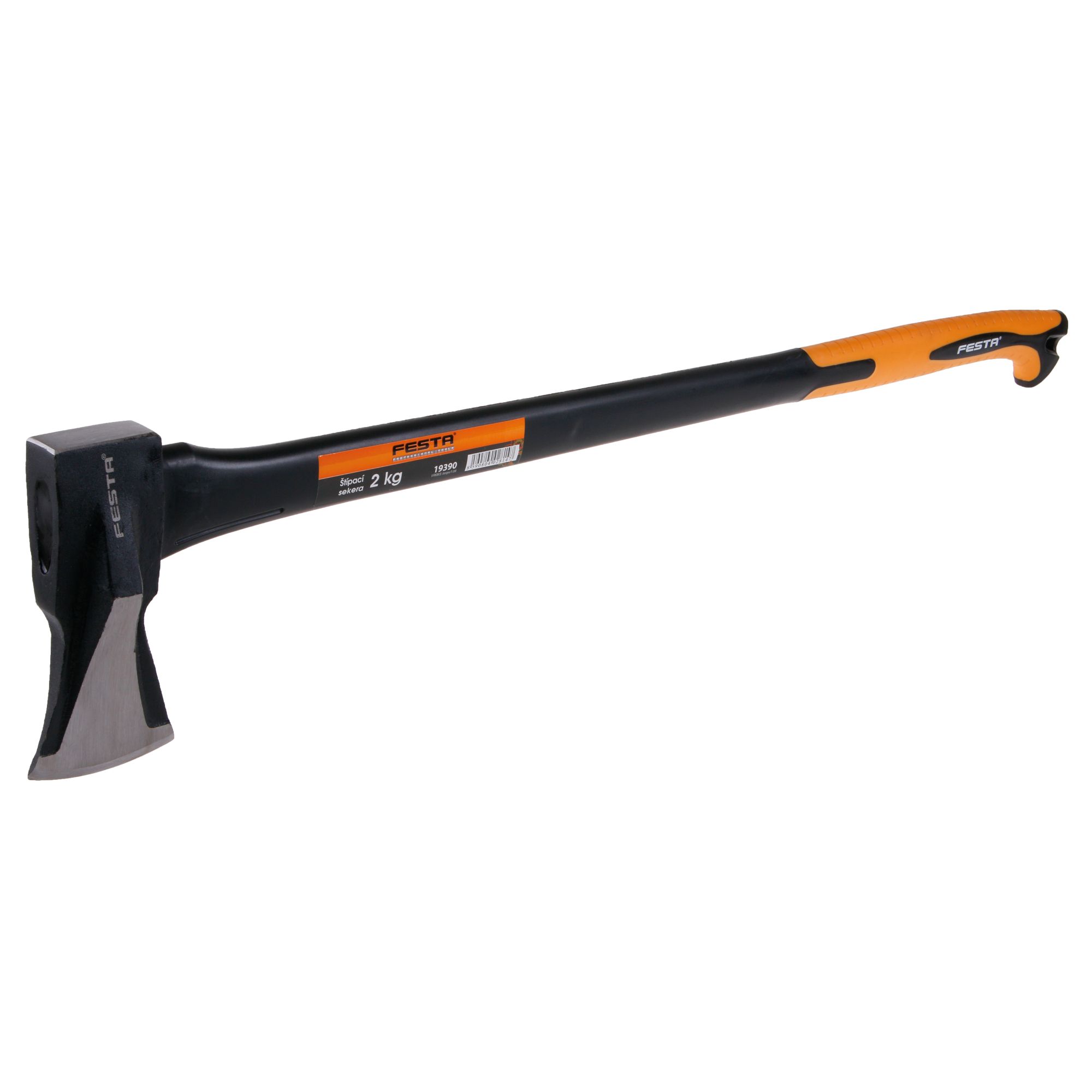 Sekera klínová 2000g, FIBERGLASS násada, FESTA