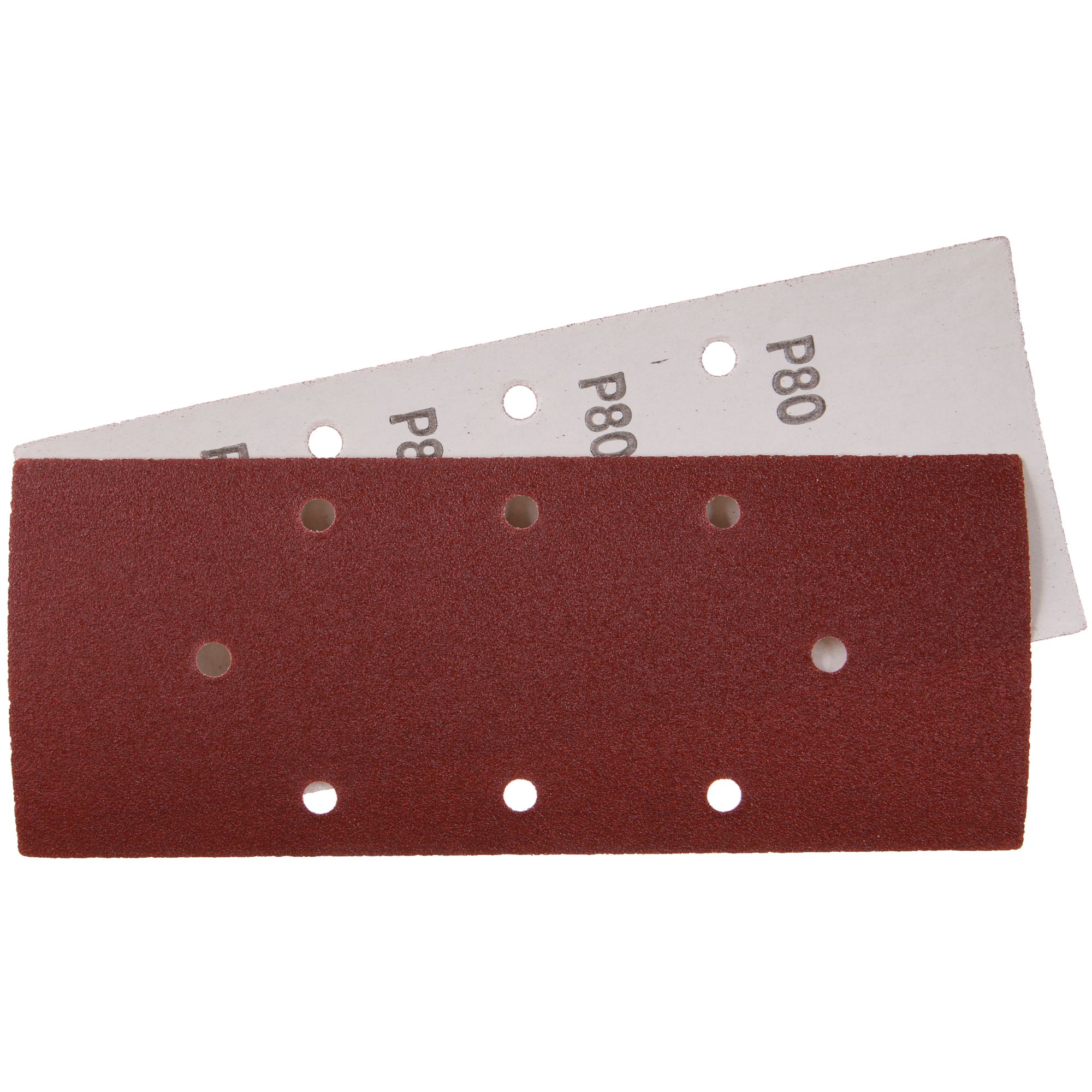 Brusný papír do vibrační brusky, 230 x 93mm, P 80, sada 5ks