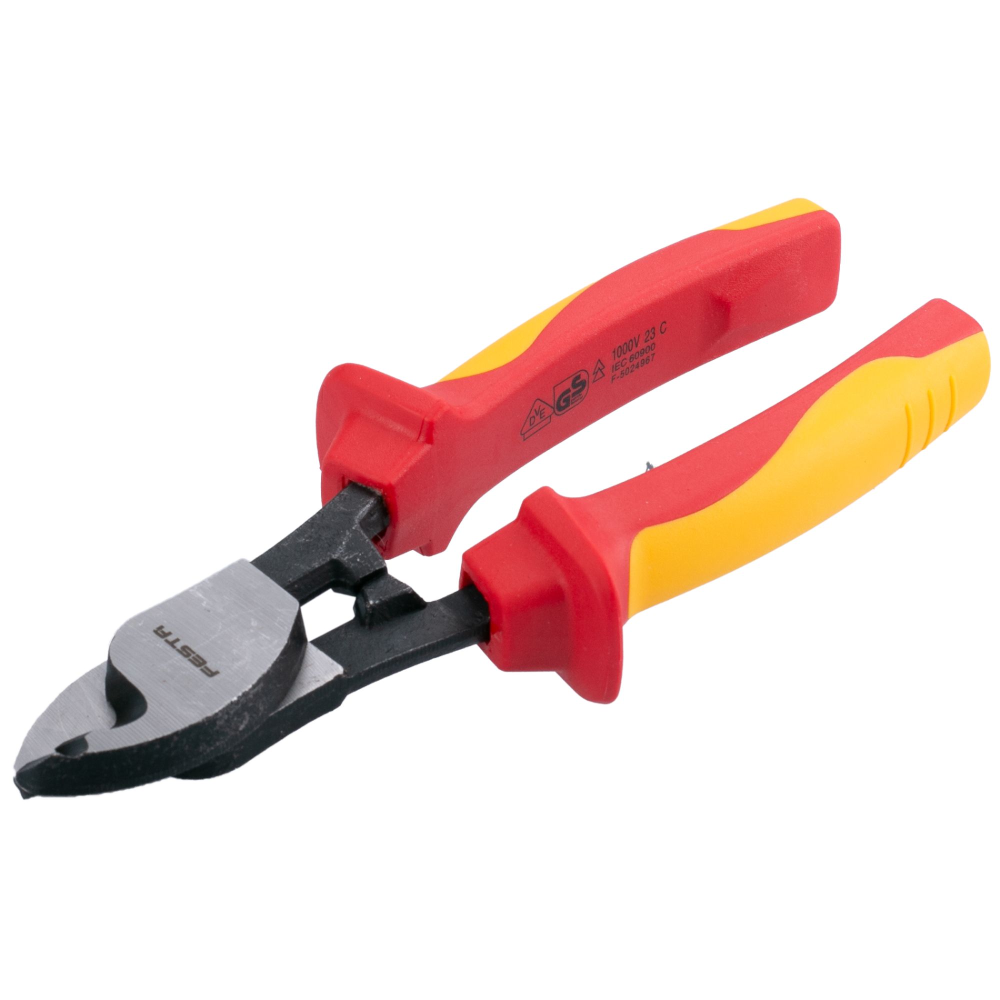 Kleště štípací, kabelové, 160mm, VDE, FESTA