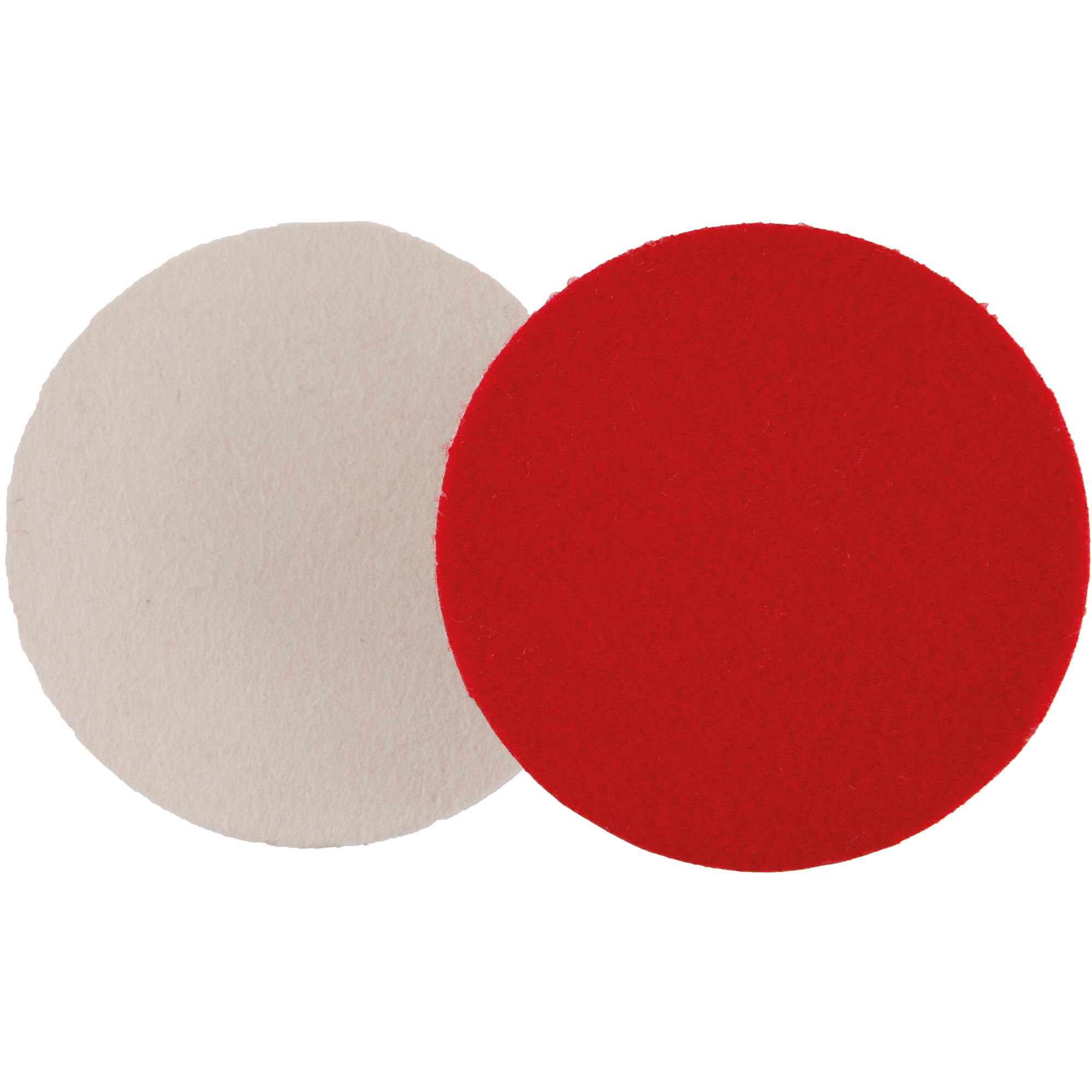 Kotouč leštící, 150mm, filc, suchý zip