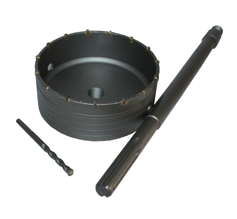 Korunkový vrták s SK plátky, 150mm, SDS MAX, stopka 400mm, MAGG