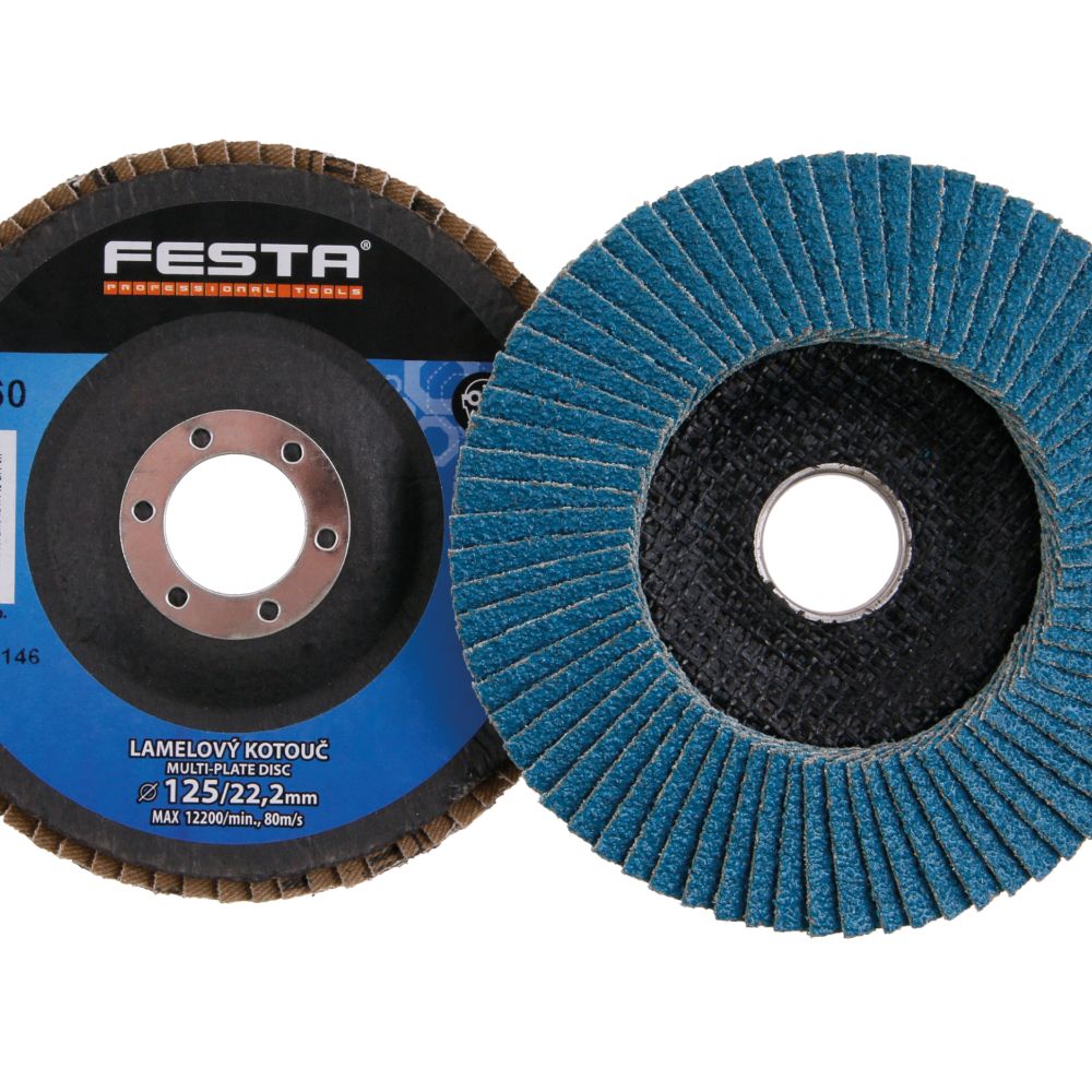 Kotouč lamelový, 125mm, P 60, FESTA