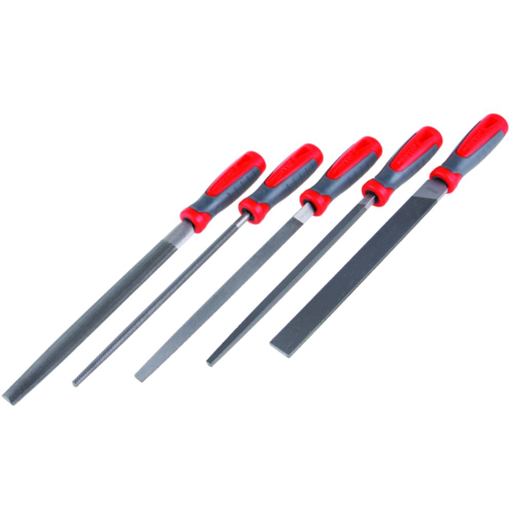 Pilníky na kov, sada 5ks, 250mm, FESTA