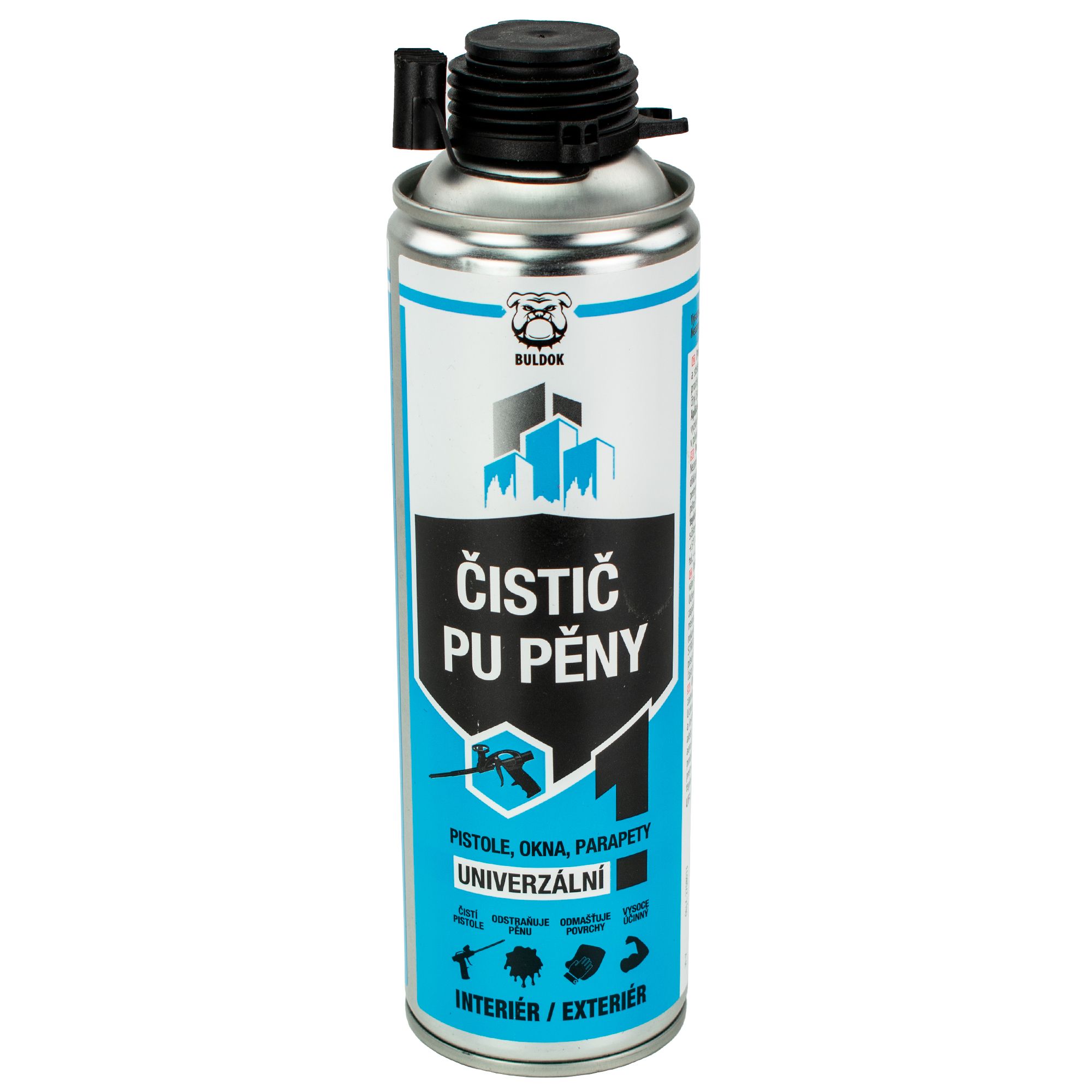 Čistič PU pěny, 500ml, BULDOK