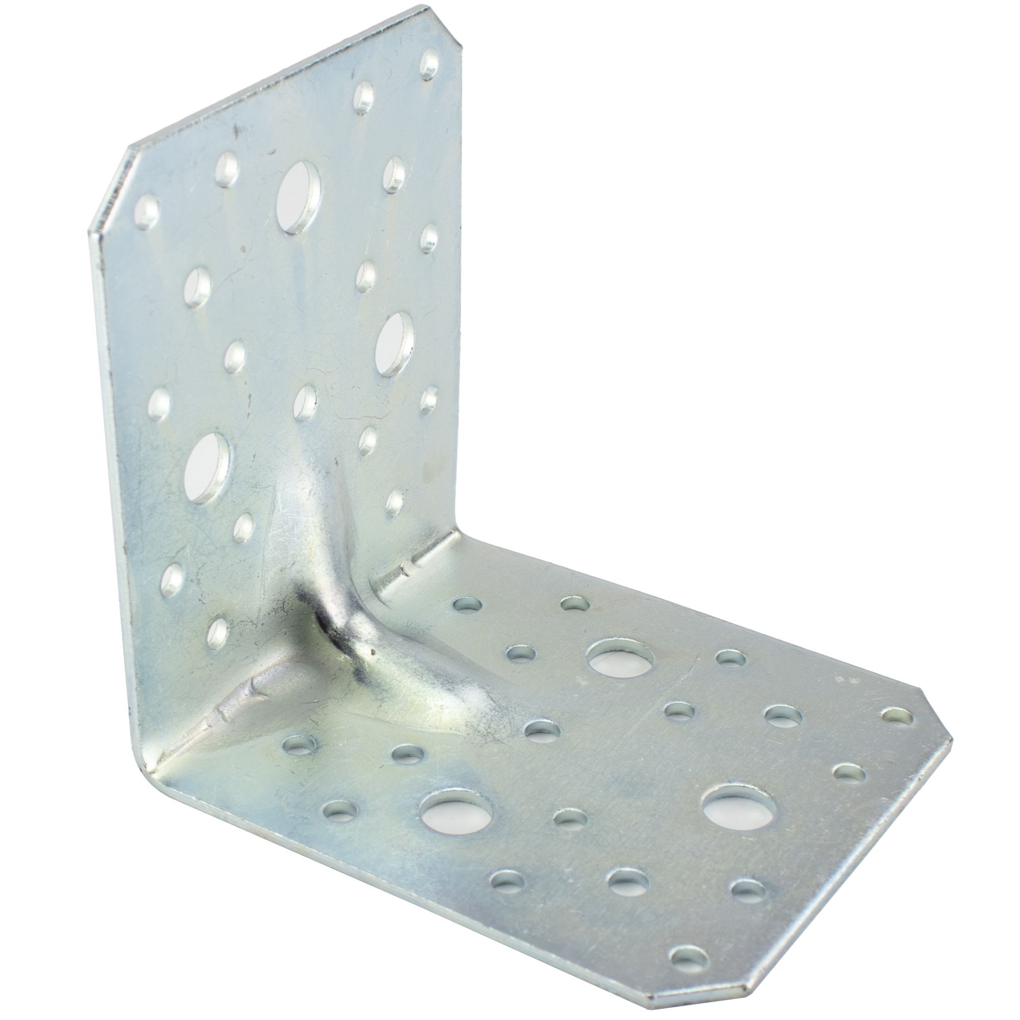 Úhelník spojovací ÚP7, s prolisem, 100x100x90mm, 3,0mm, ZN