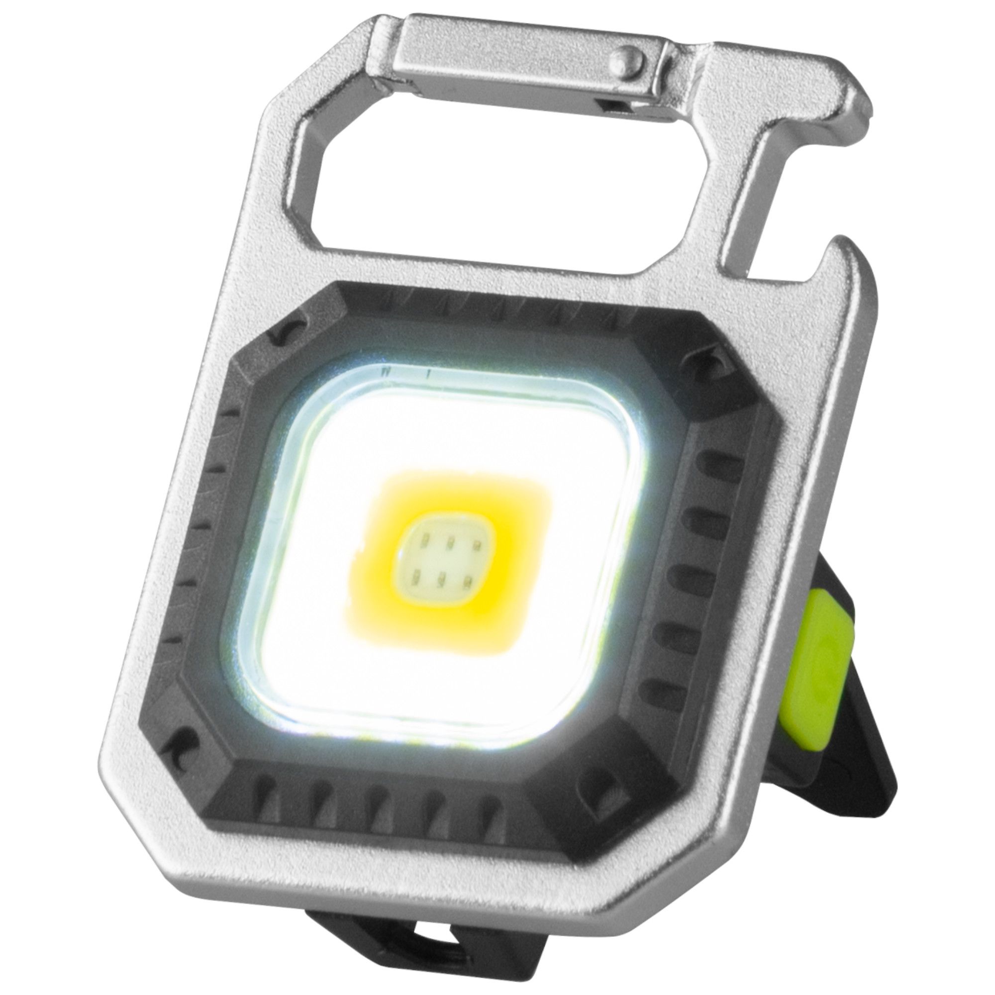 Svítilna LED 1100lm, magnet + klips, USB dobíjecí, přívěsek, STREND PRO Worklight ZW120402