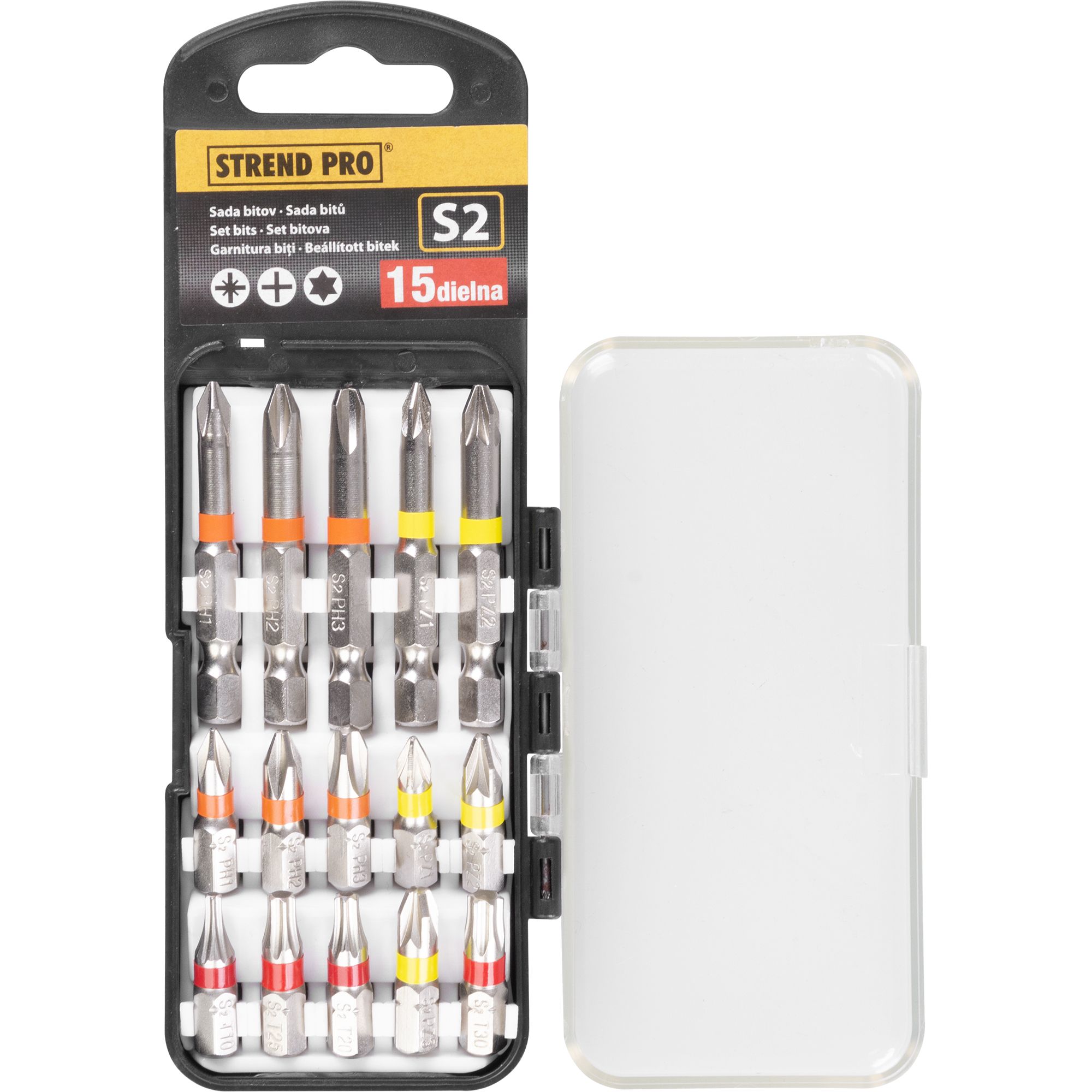 Sada bitů, 15ks, CrV S2, EVE-12076, STREND PRO
