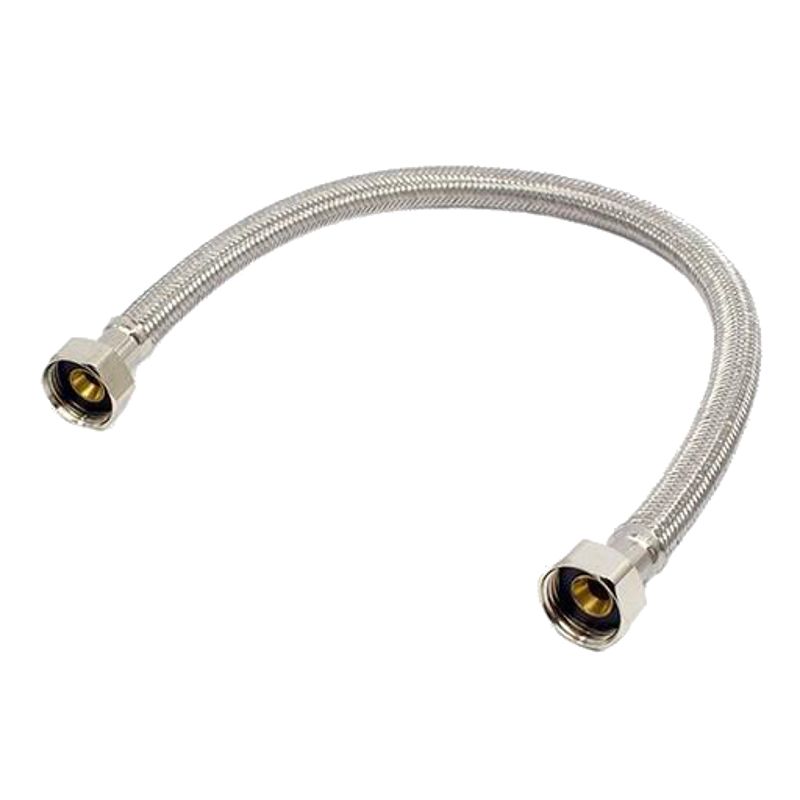 Hadička flexibilní nerezová, 1/2" x 3/8", délka 30cm