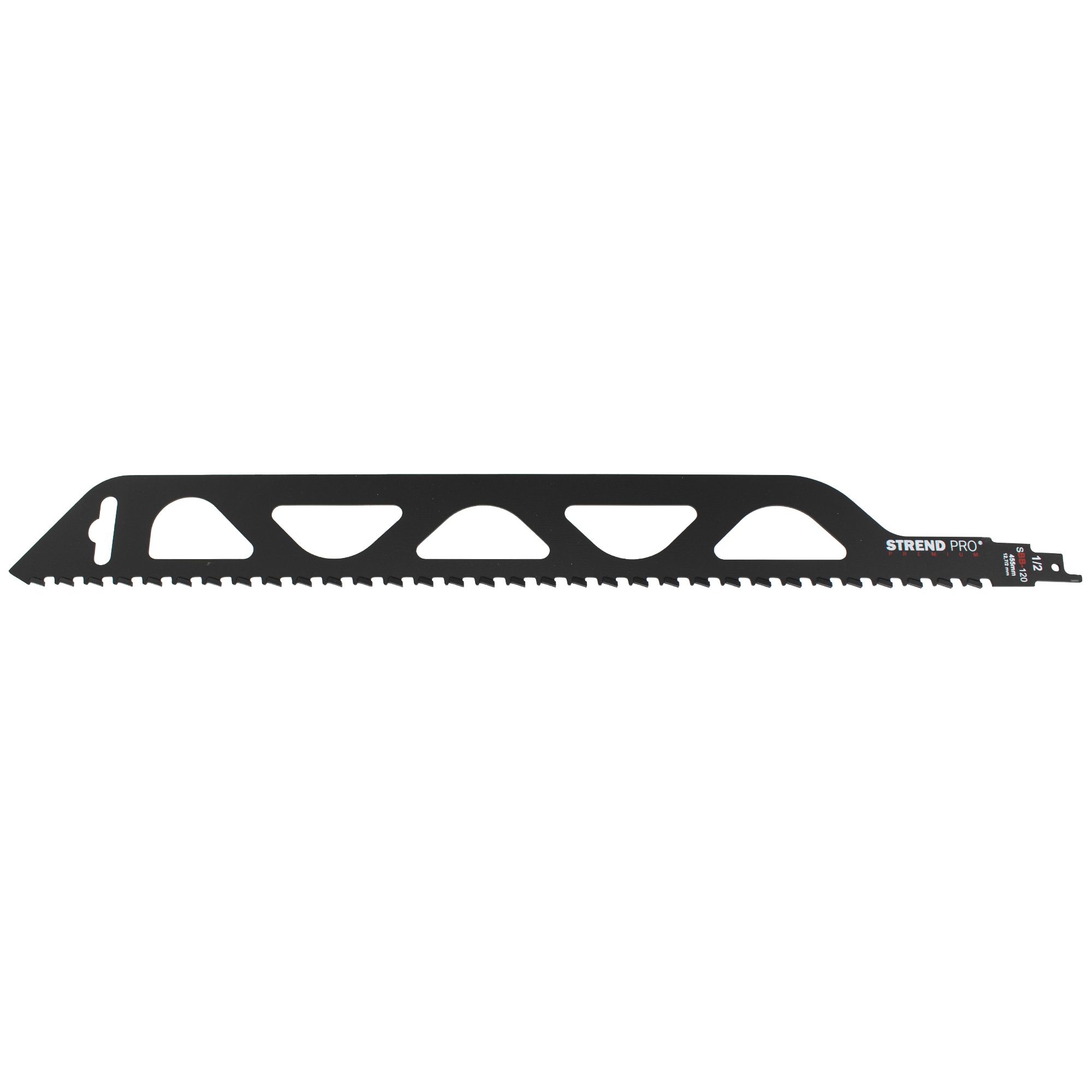 Pilový list do ocasky na porobeton a cihly, 455x1,5mm, 2TPI, SK, STREND PRO SBB-120
