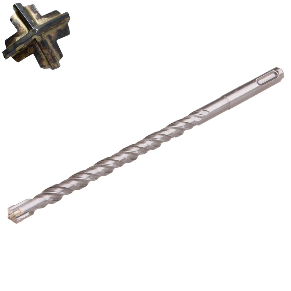 Vrták do betonu SDS+, 12 x 110mm, 4 břity, STREND PRO Premium