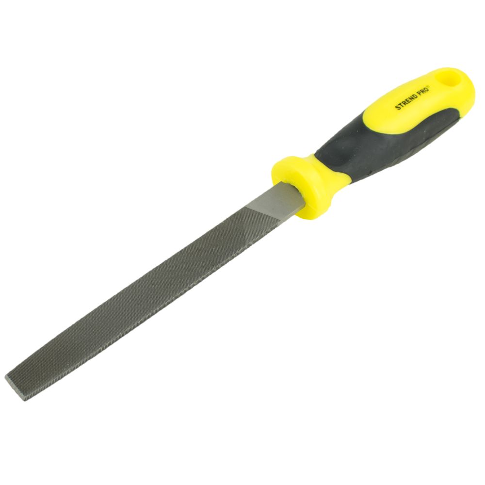 Pilník na kov, 150mm, plochý, sek 2, STREND PRO